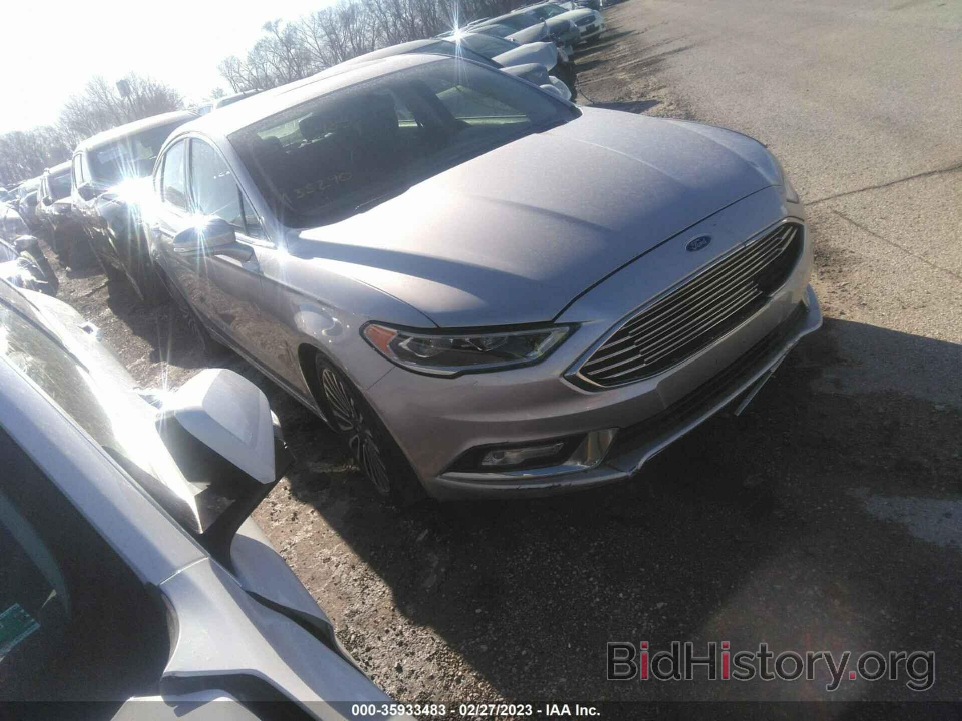 Photo 3FA6P0D98JR155692 - FORD FUSION 2018