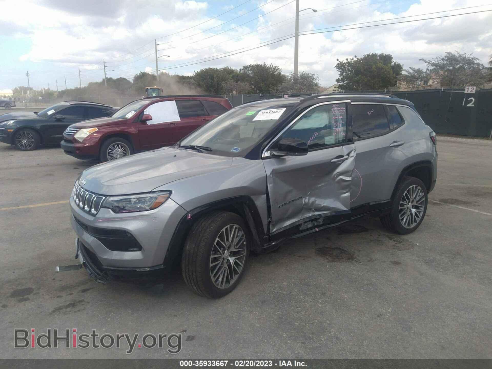 2022 JEEP COMPASS - VIN: 3C4NJDCBXNT170223 - Фото 2