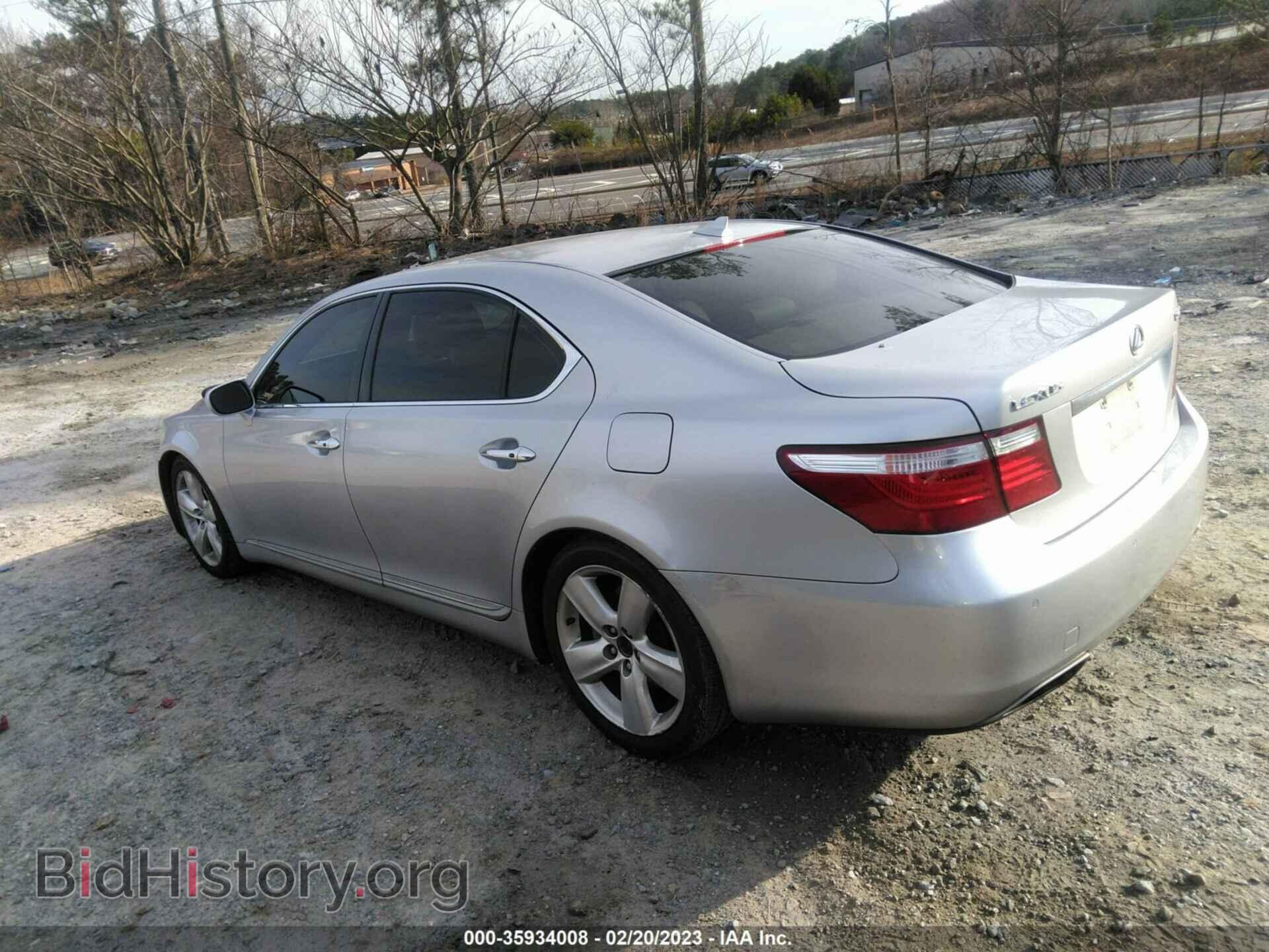 2007 LEXUS LS 460 - VIN: JTHGL46F675019110 - Фото 3