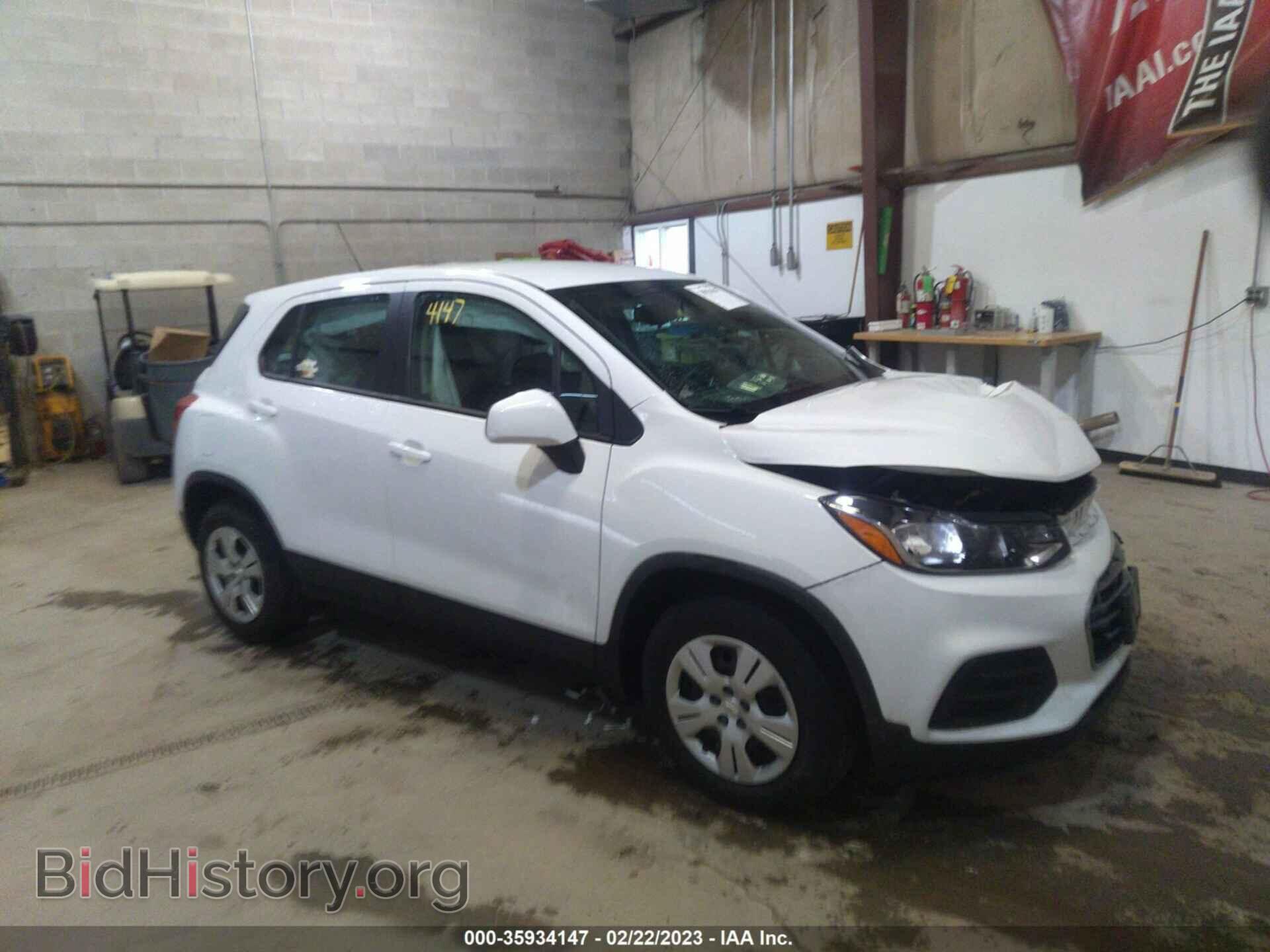 Фотография KL7CJKSB9HB126603 - CHEVROLET TRAX 2017