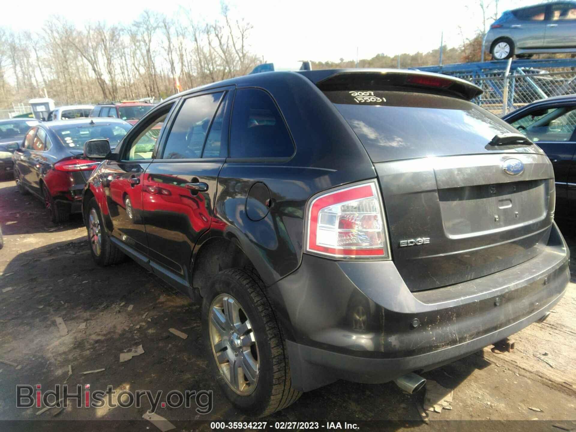 2007 FORD EDGE - VIN: 2FMDK48C67BB70837 - Фото 3
