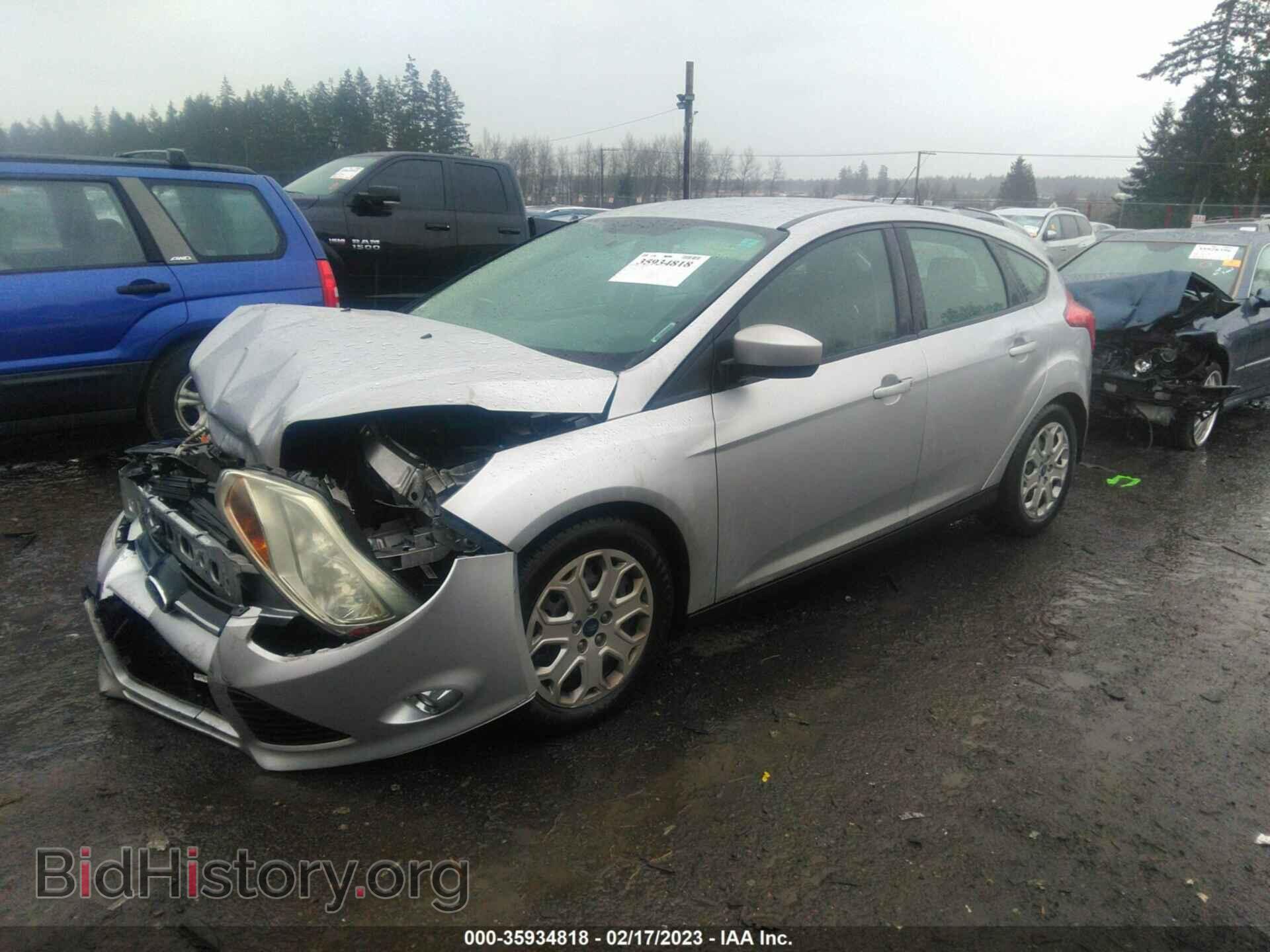 2012 FORD FOCUS - VIN: 1FAHP3K21CL222490 - Фото 2