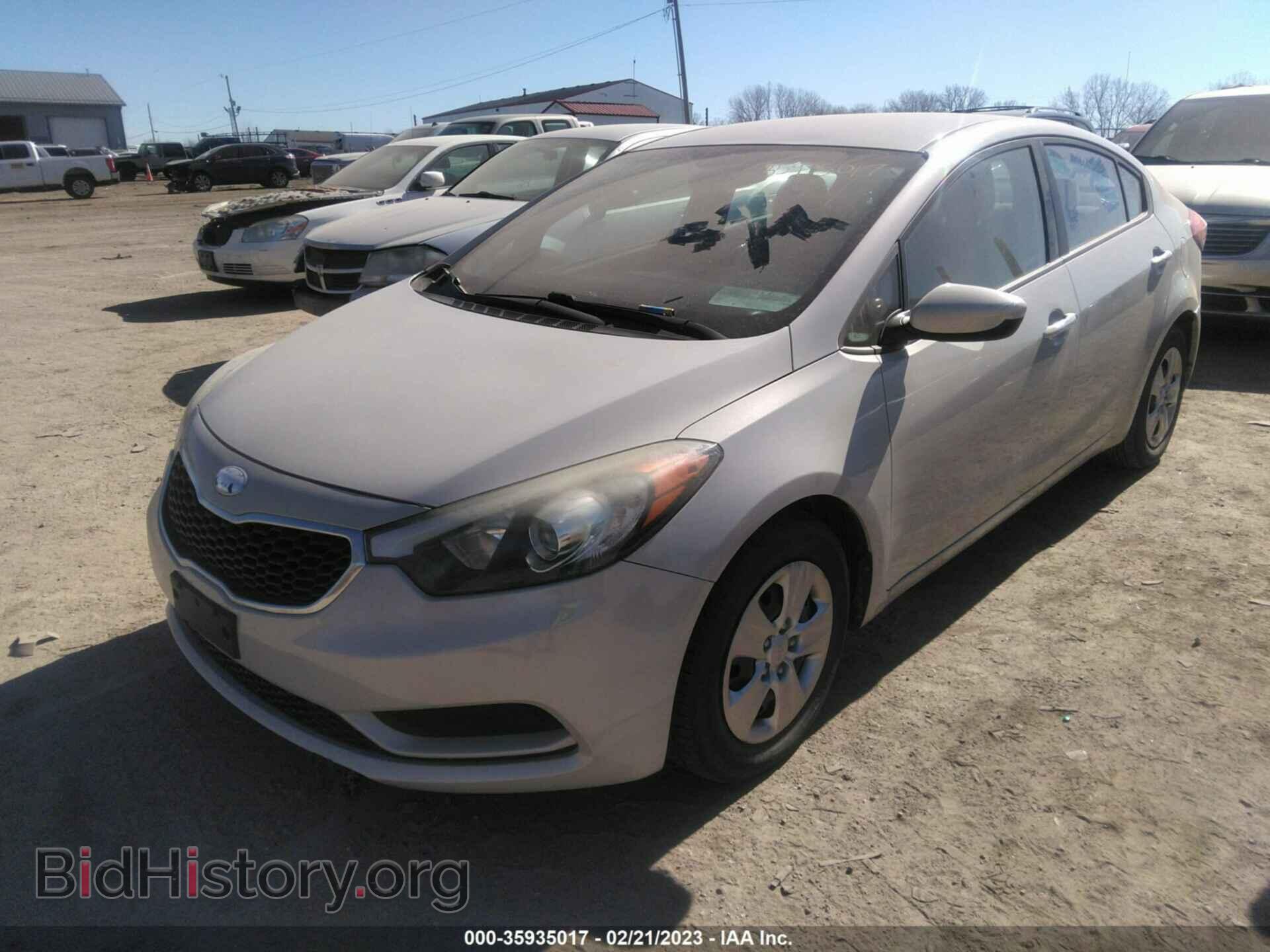2014 KIA FORTE - VIN: KNAFK4A64E5164342 - Фото 2