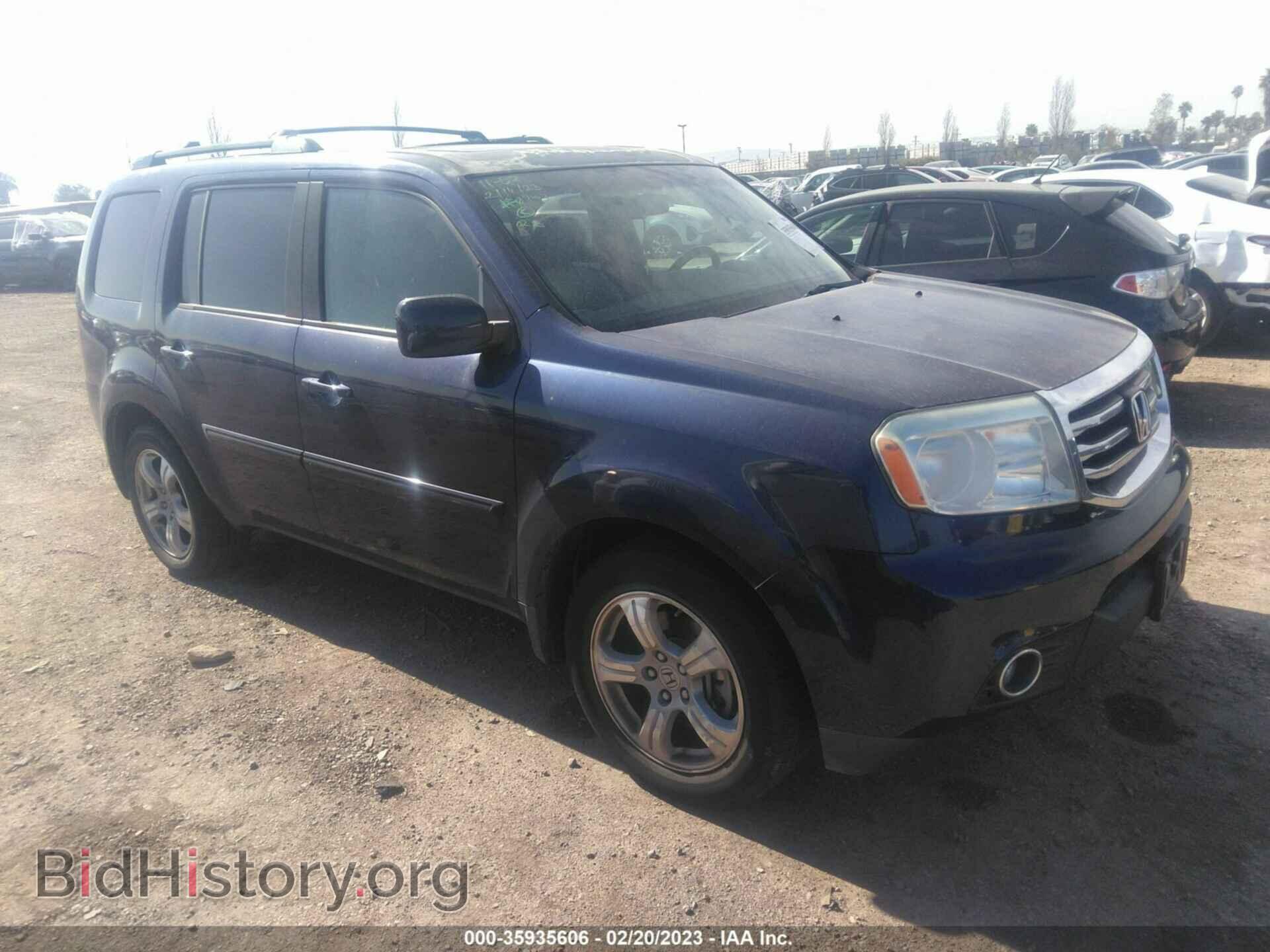Photo 5FNYF4H6XDB030793 - HONDA PILOT 2013