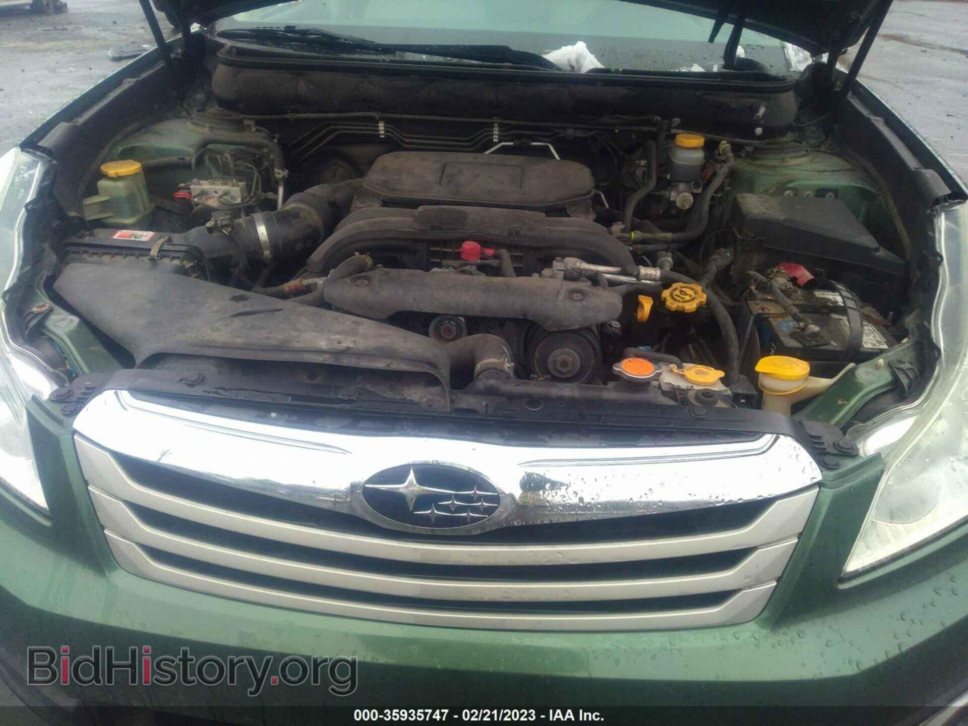 2011 SUBARU OUTBACK - VIN: 4S4BRBHC8B3403732 - Фото 10