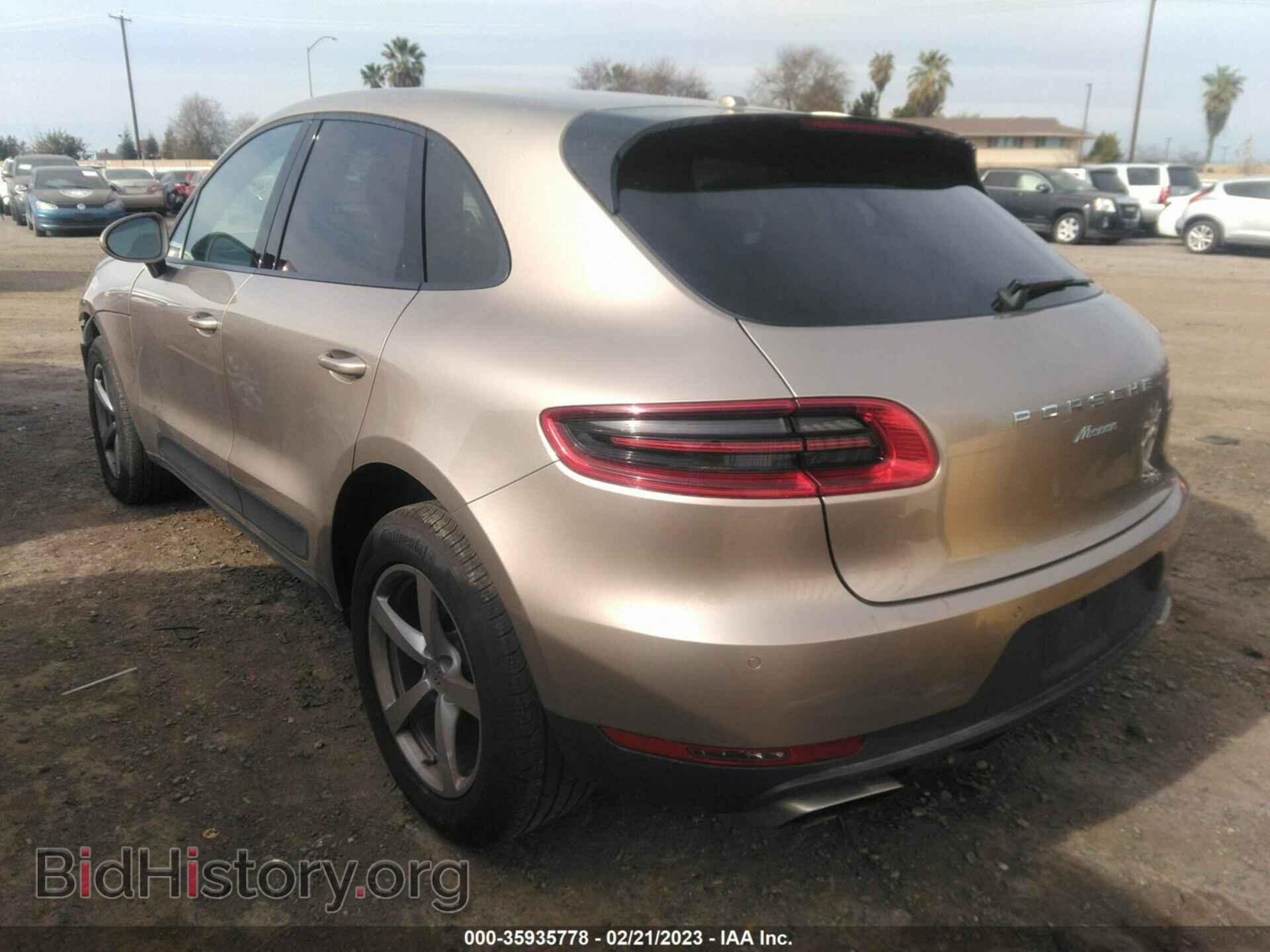 2017 PORSCHE MACAN - VIN: WP1AA2A58HLB02825 - Фото 3