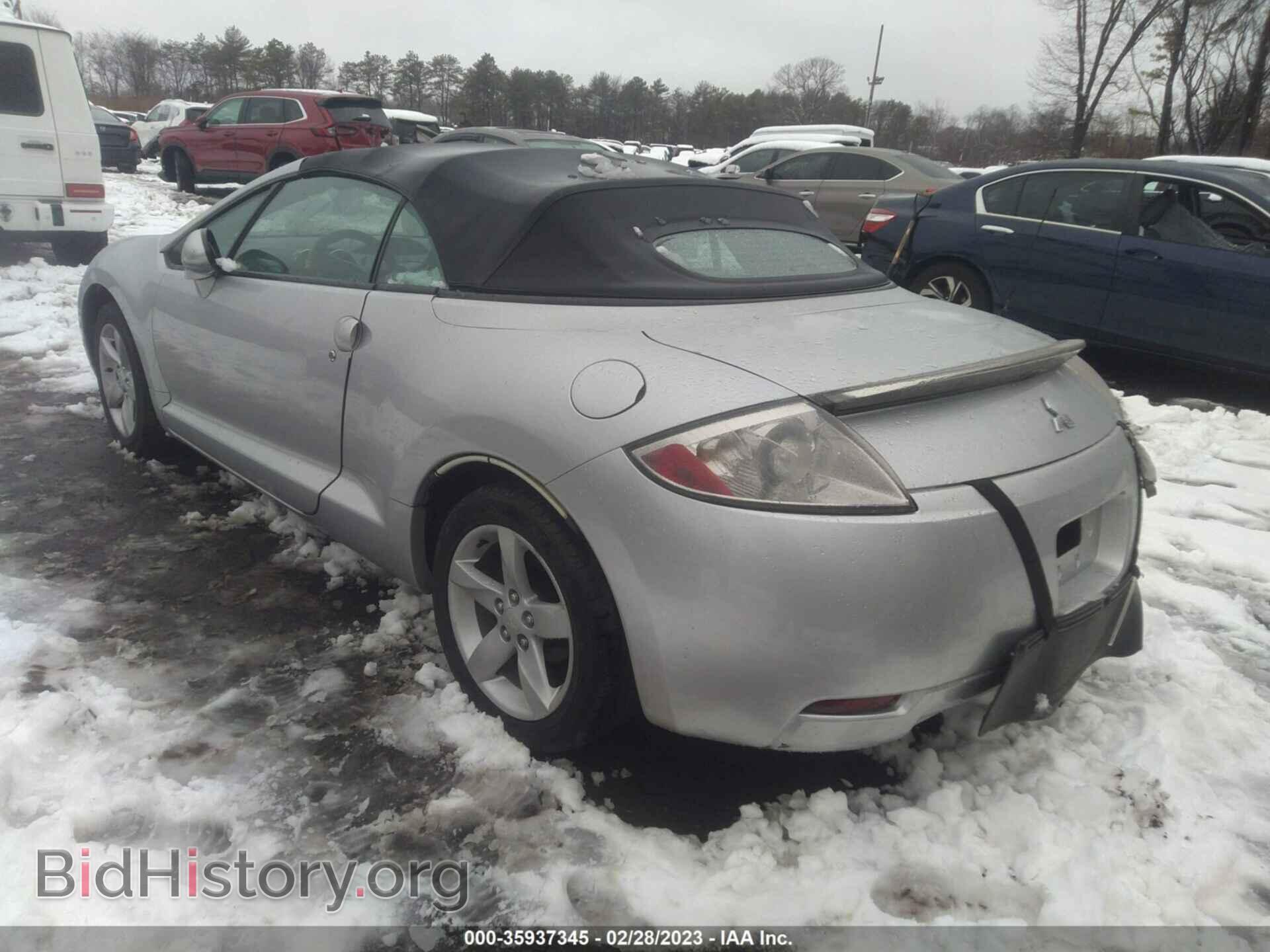2007 MITSUBISHI ECLIPSE - VIN: 4A3AL25F67E059553 - Фото 3