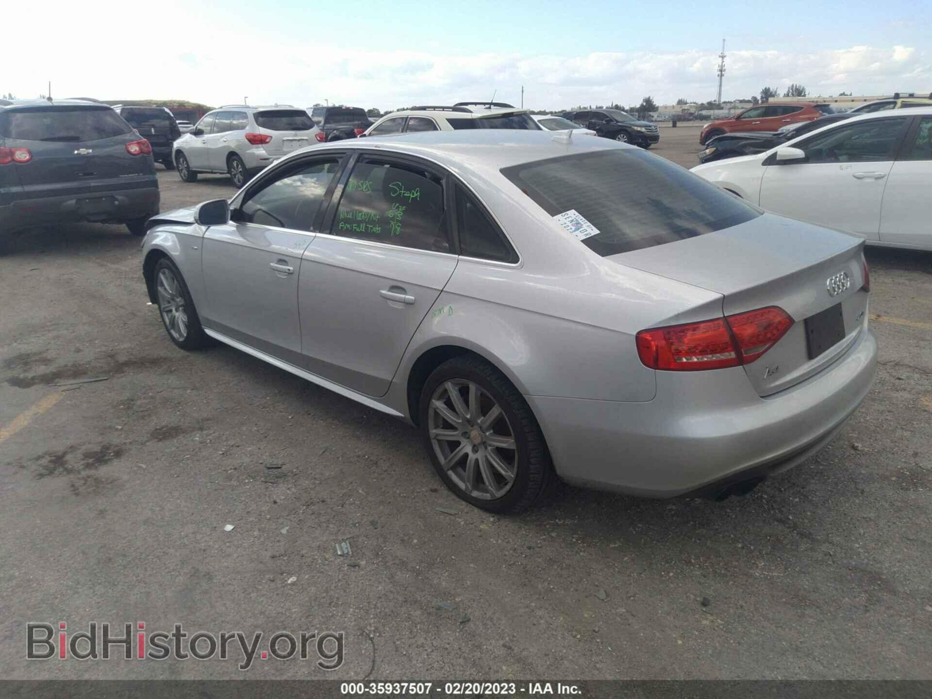 2012 AUDI A4 - VIN: WAUEFAFL1CA111888 - Фото 3
