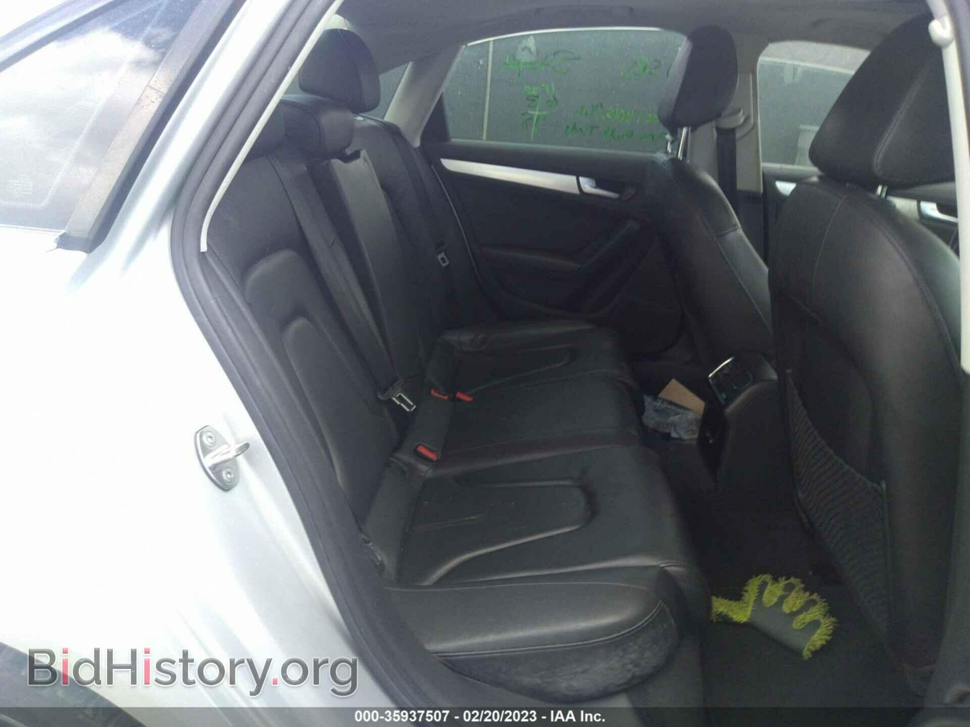 2012 AUDI A4 - VIN: WAUEFAFL1CA111888 - Фото 8