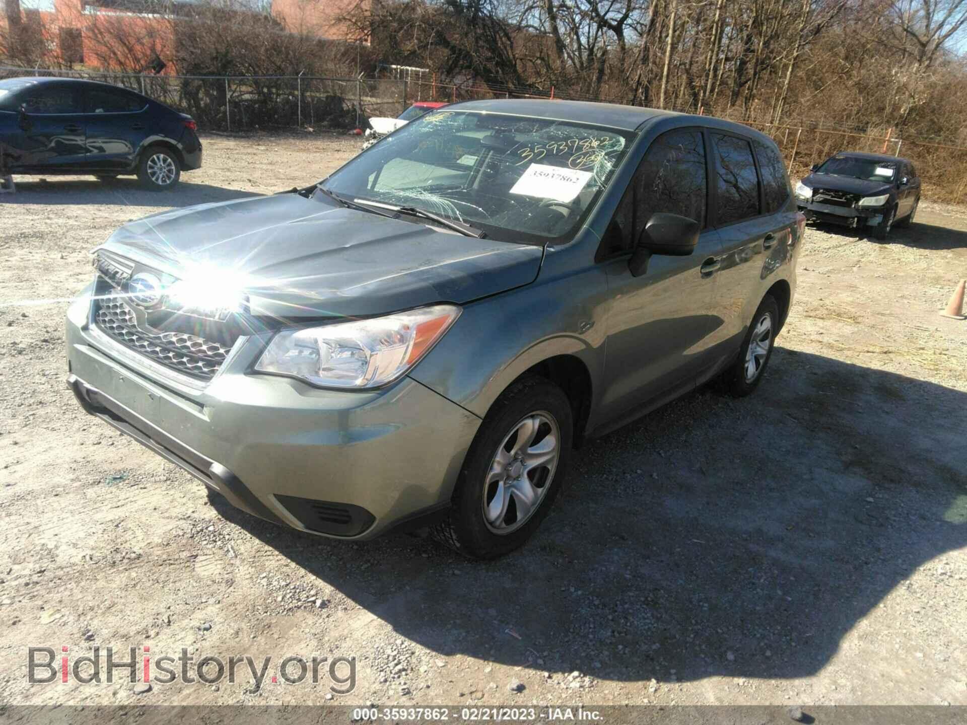 2014 SUBARU FORESTER - VIN: JF2SJAAC4EH459305 - Photo 2