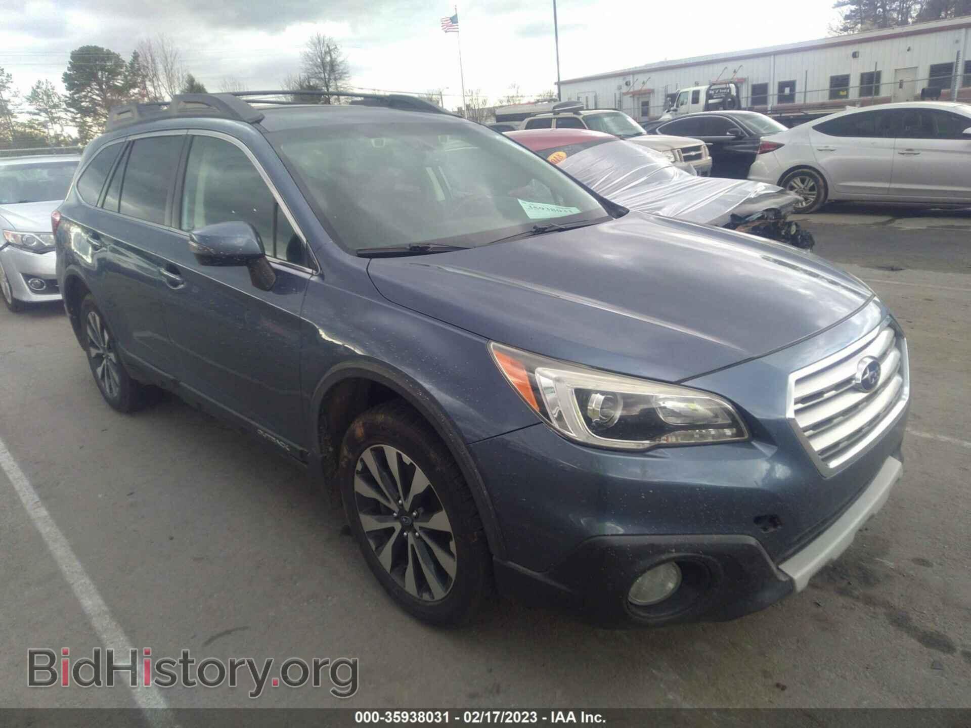 Фотография 4S4BSENC5F3255376 - SUBARU OUTBACK 2015