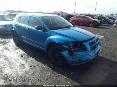 2008 Dodge CALIBER SXT, синий — VIN 1B3HB48BX8D667271, IAAI