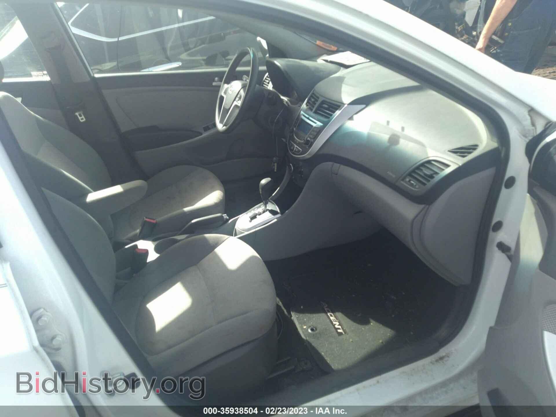 2013 HYUNDAI ACCENT - VIN: KMHCT5AE4DU062961 - Фото 5