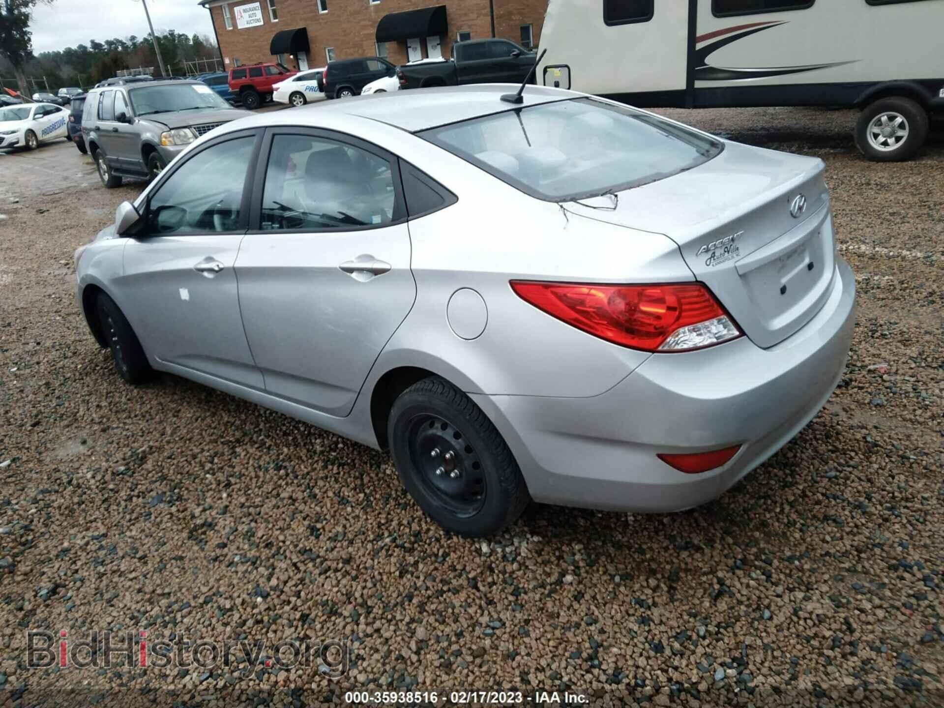 2013 HYUNDAI ACCENT - VIN: KMHCT4AE4DU582068 - Фото 3