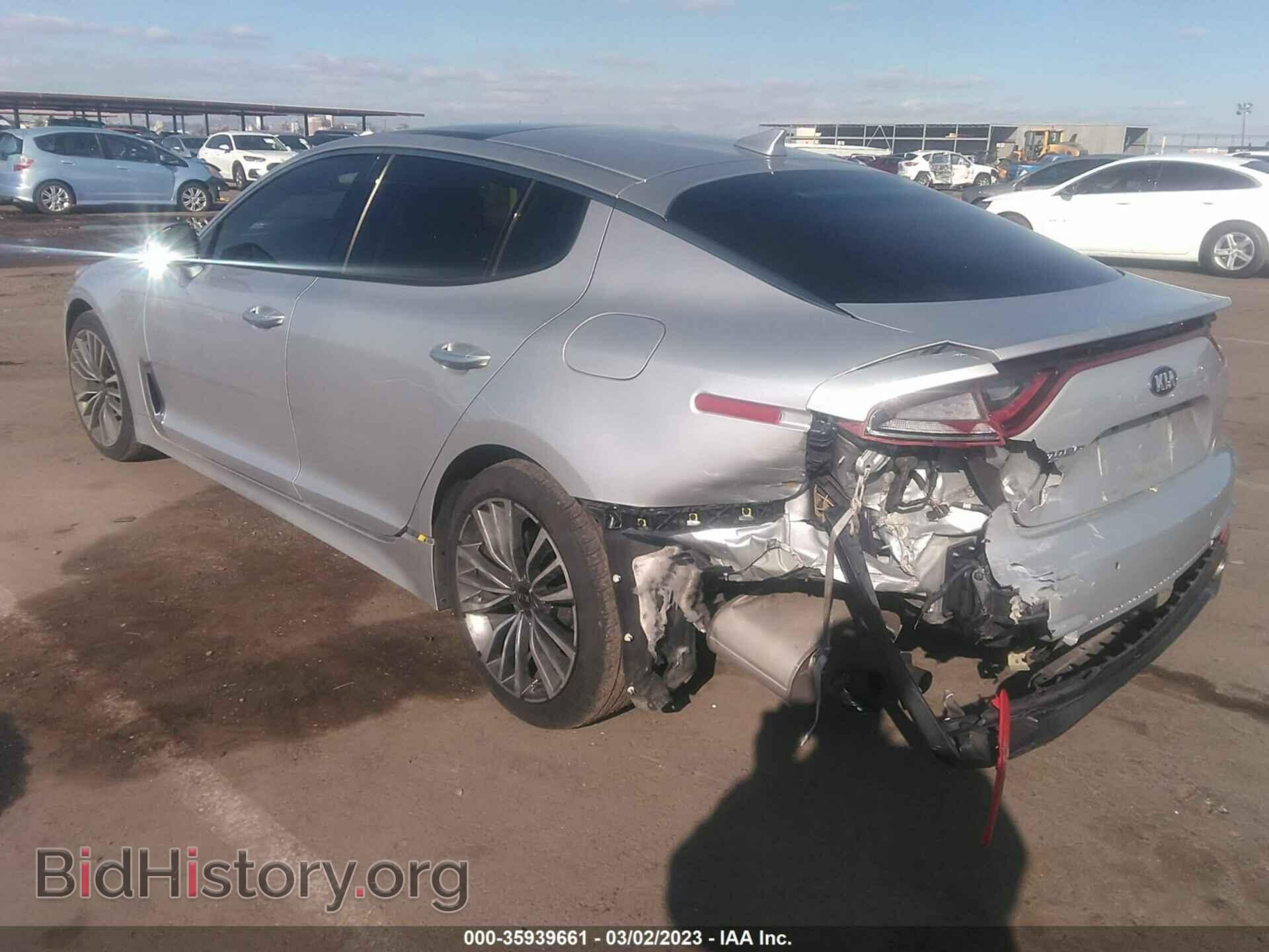 2018 KIA STINGER - VIN: KNAE25LA8J6024799 - Фото 3