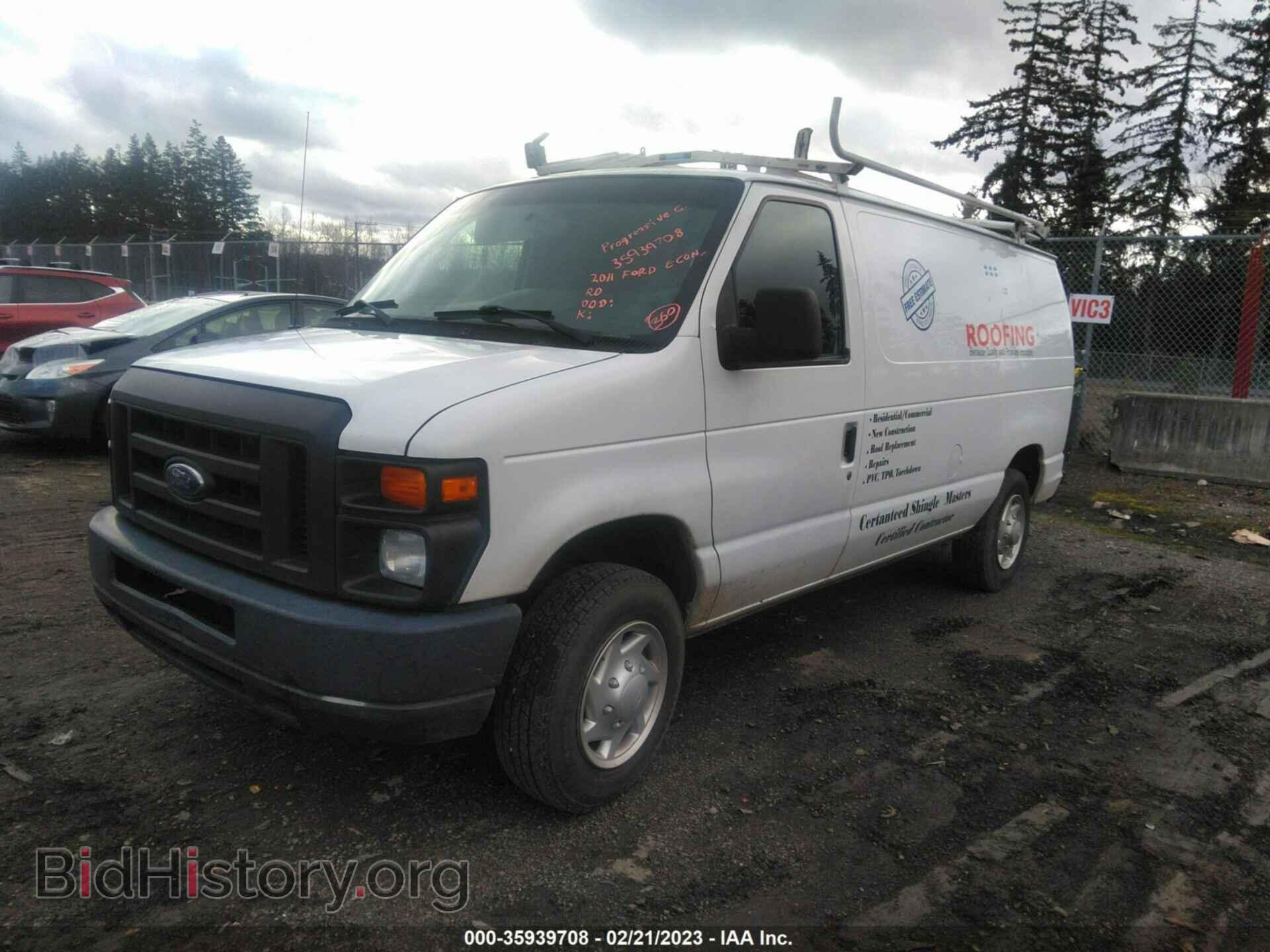 2011 FORD ECONOLINE CARGO VAN - VIN: 1FTNE1EL7BDB19868 - Фото 2