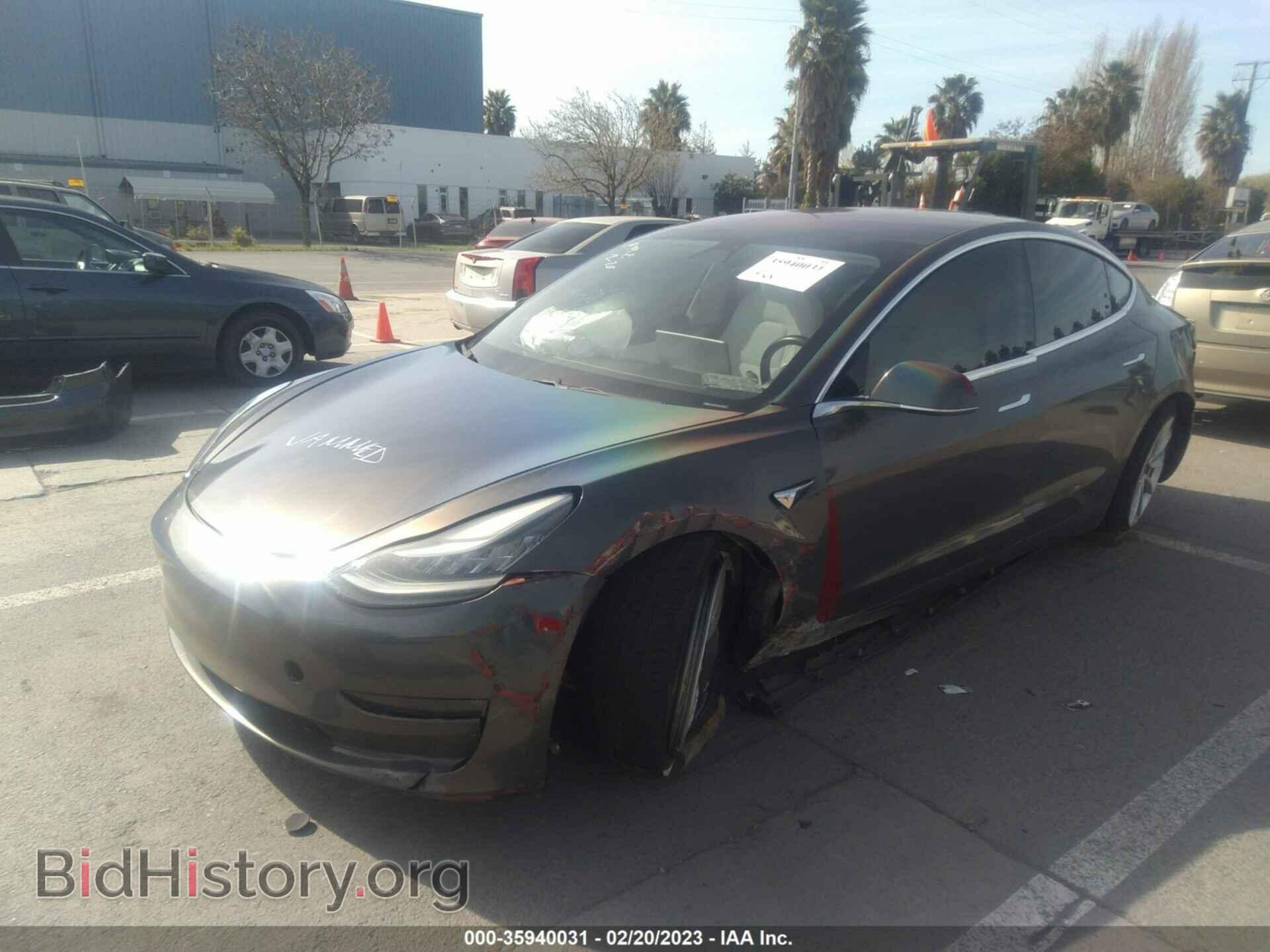 2019 TESLA MODEL 3 - VIN: 5YJ3E1EA5KF323793 - Фото 2