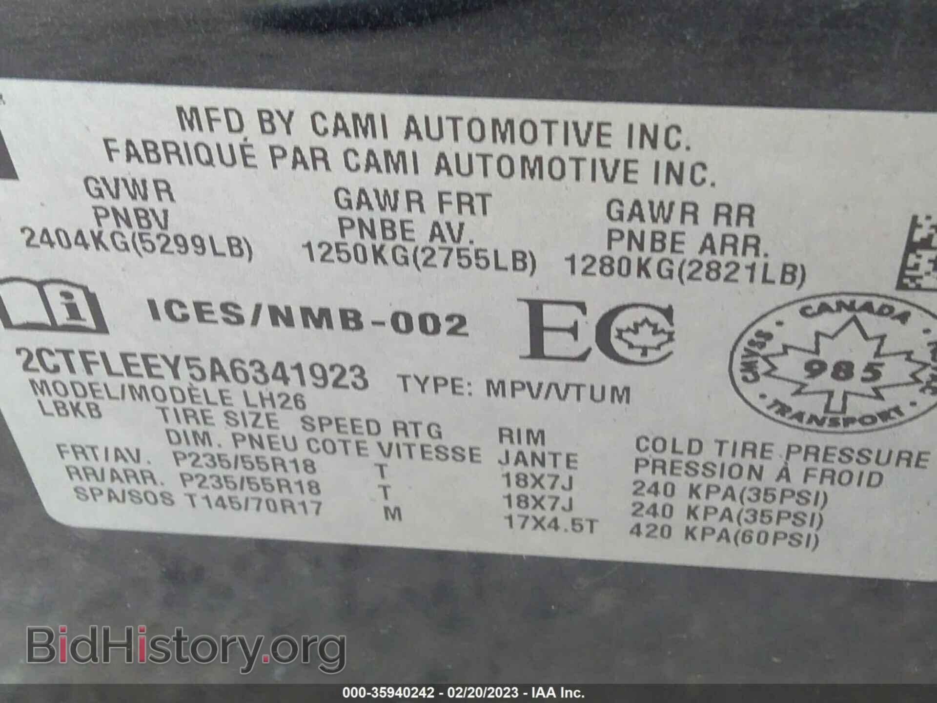 2010 GMC TERRAIN - VIN: 2CTFLEEY5A6341923 - Photo 9