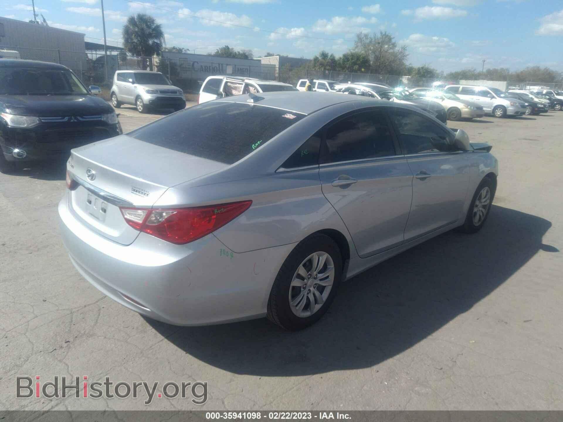 2012 HYUNDAI SONATA - VIN: 5NPEB4AC7CH320357 - Photo 4
