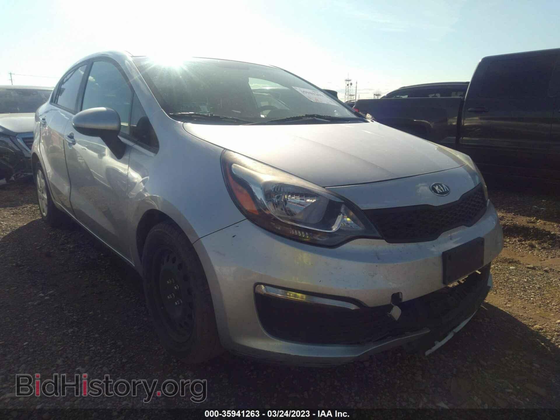 Фотография KNADM4A3XH6113739 - KIA RIO 2017