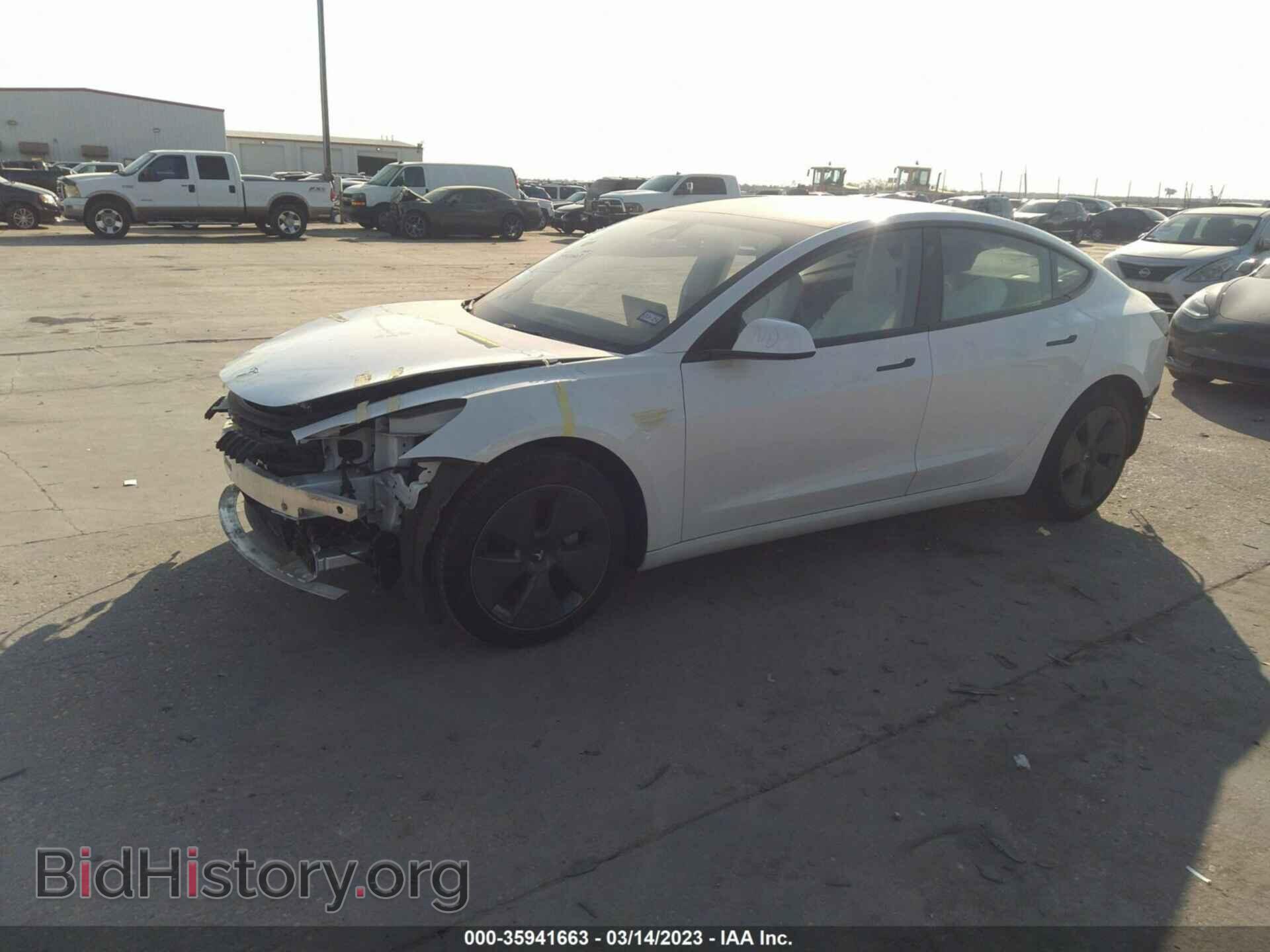 2022 TESLA MODEL 3 - VIN: 5YJ3E1EB2NF204242 - Photo 2