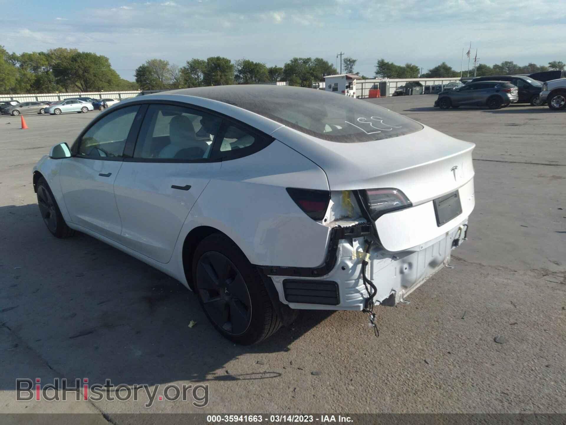 2022 TESLA MODEL 3 - VIN: 5YJ3E1EB2NF204242 - Photo 3