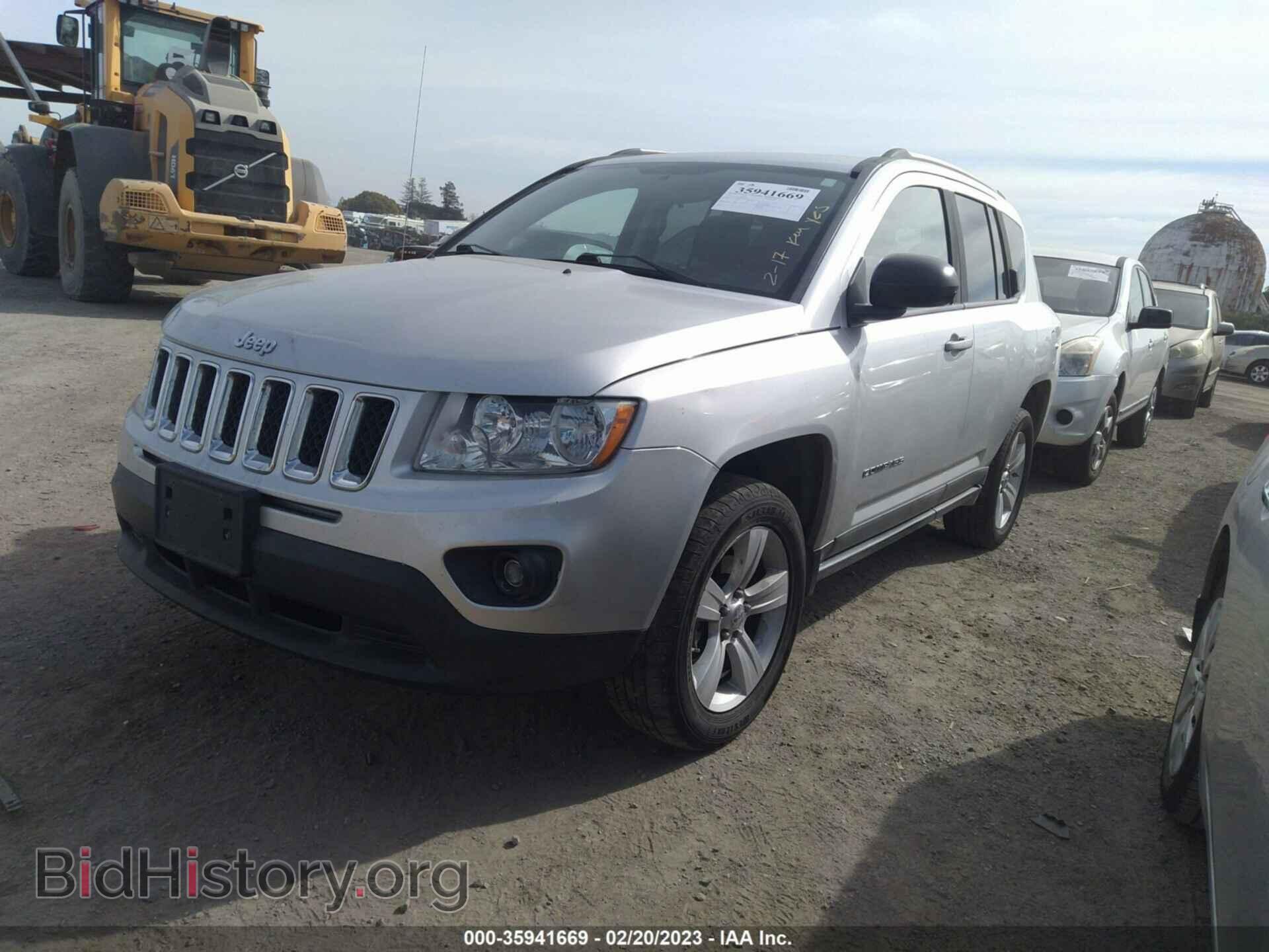 2011 JEEP COMPASS - VIN: 1J4NF1FBXBD257904 - Фото 2