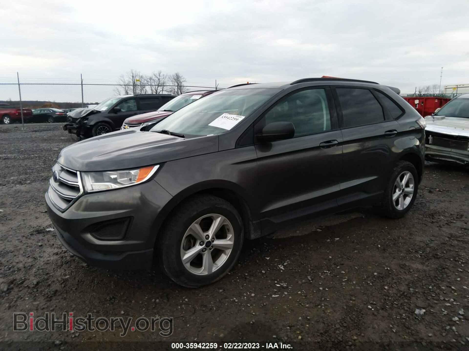 2015 FORD EDGE - VIN: 2FMTK4G82FBC31382 - Photo 2