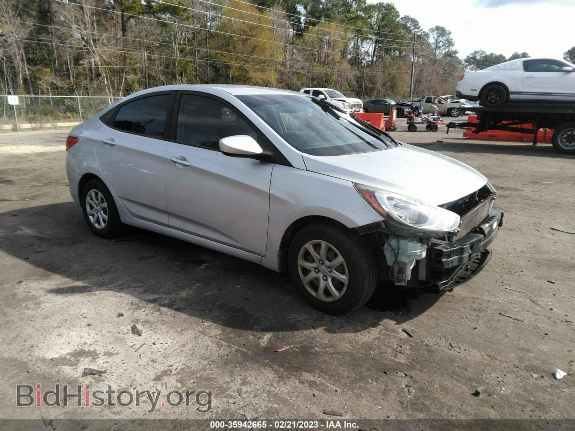 Фотография KMHCT4AE6EU586897 - HYUNDAI ACCENT 2014