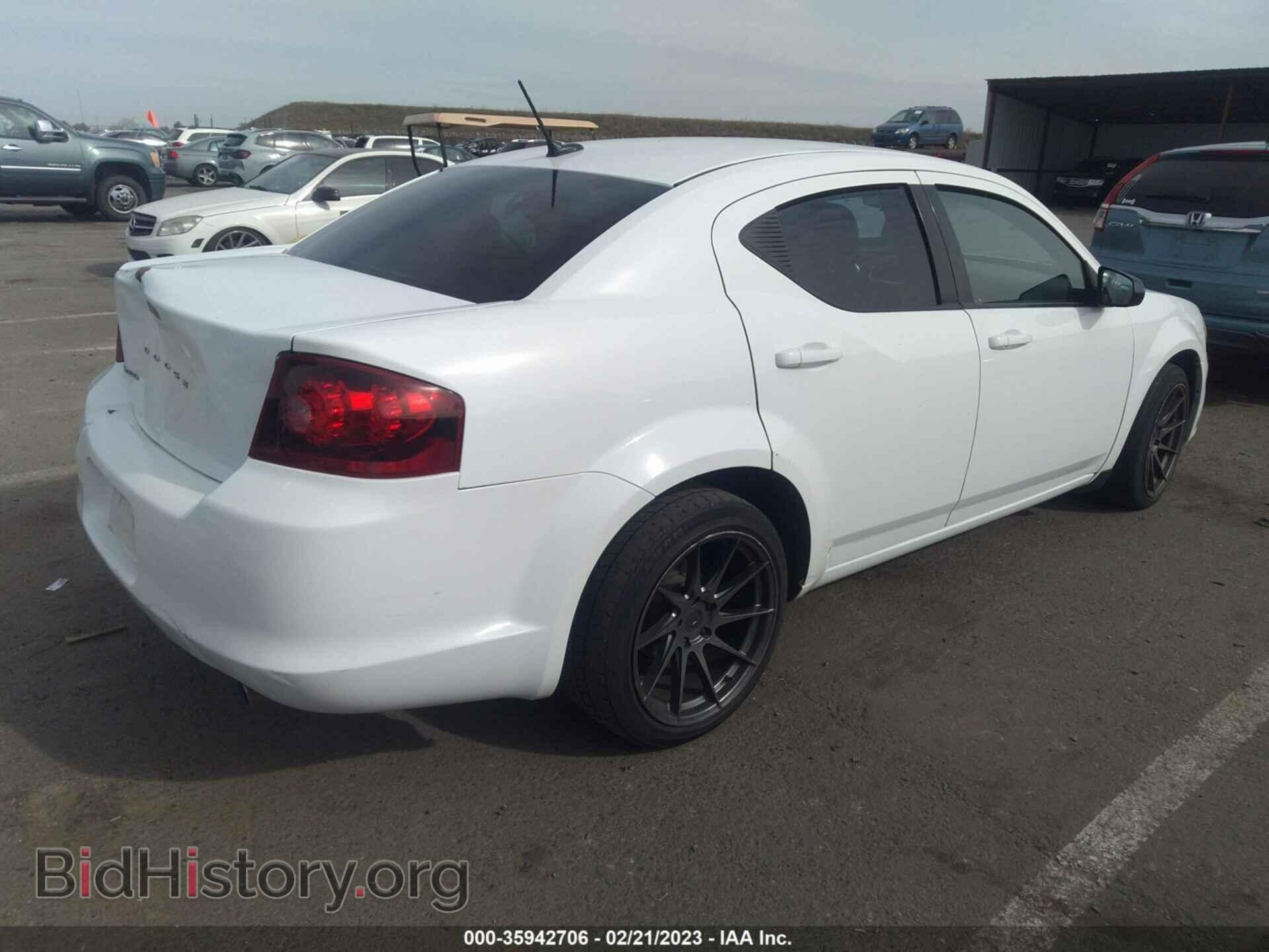 2012 DODGE AVENGER - VIN: 1C3CDZAB7CN252457 - Фото 4