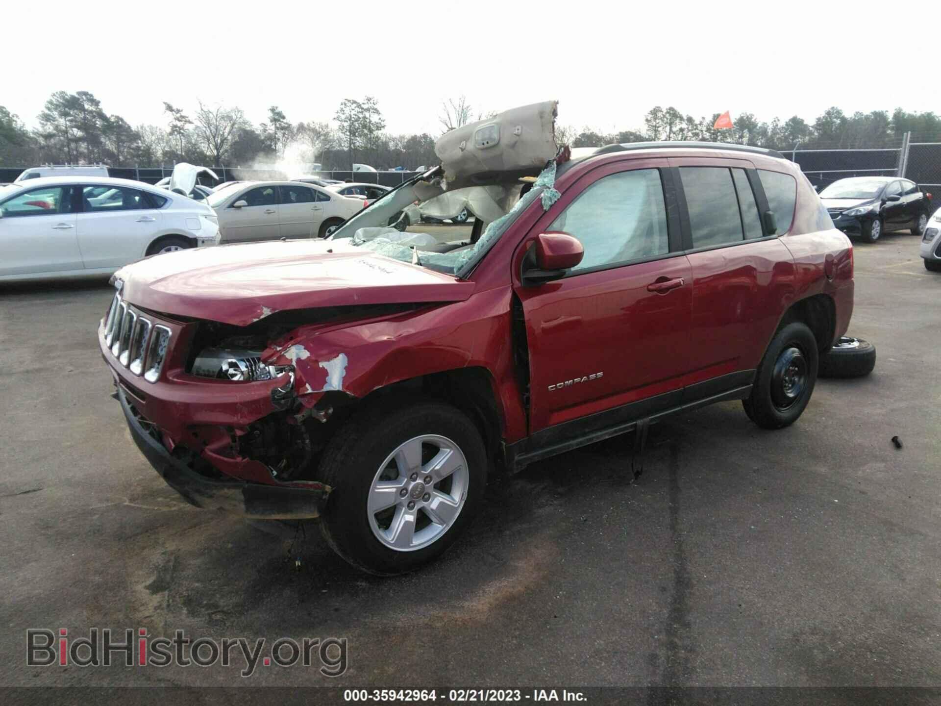 2016 JEEP COMPASS - VIN: 1C4NJCEA5GD744783 - Фото 2