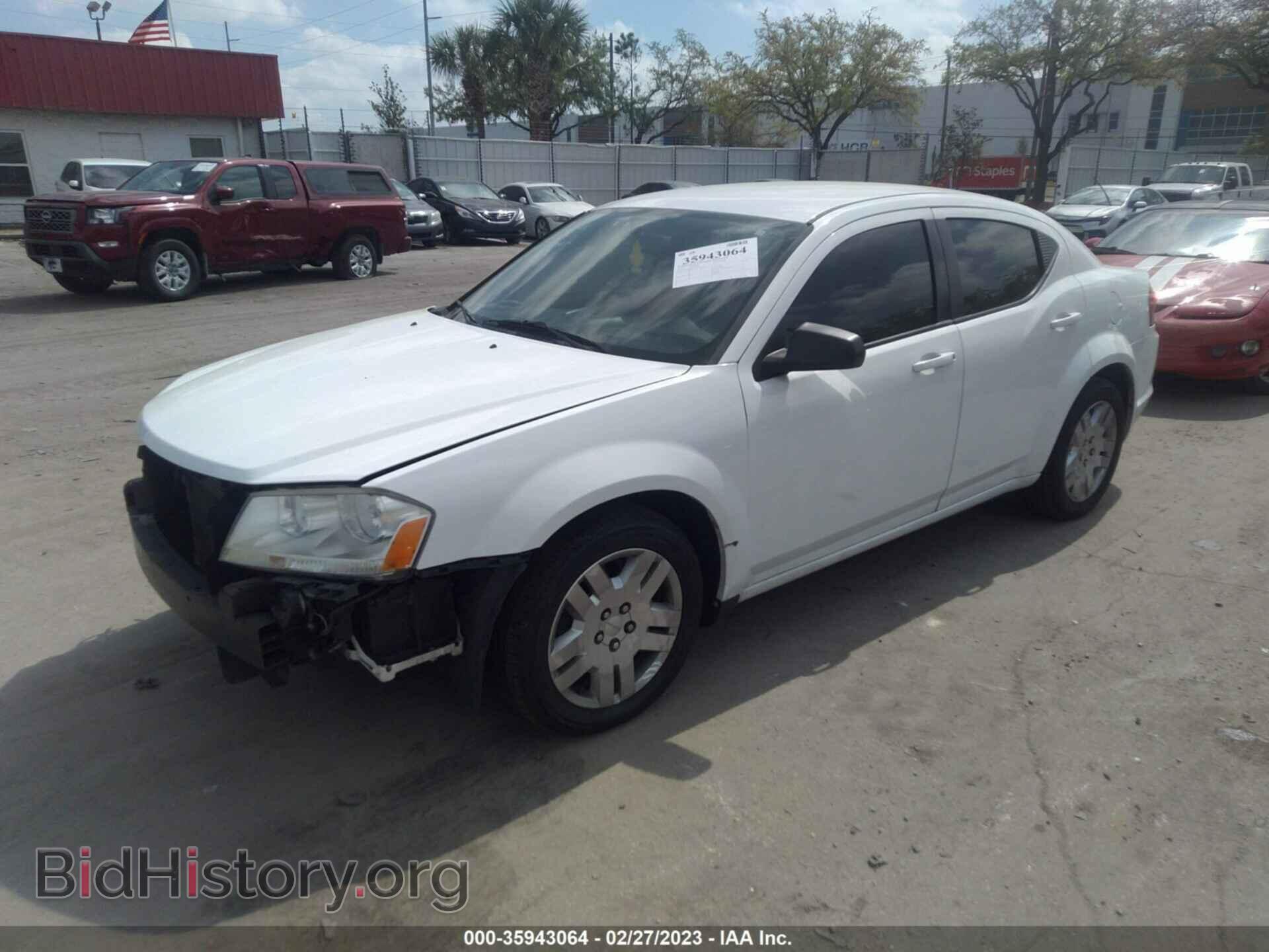 2012 DODGE AVENGER - VIN: 1C3CDZAB9CN214051 - Photo 2