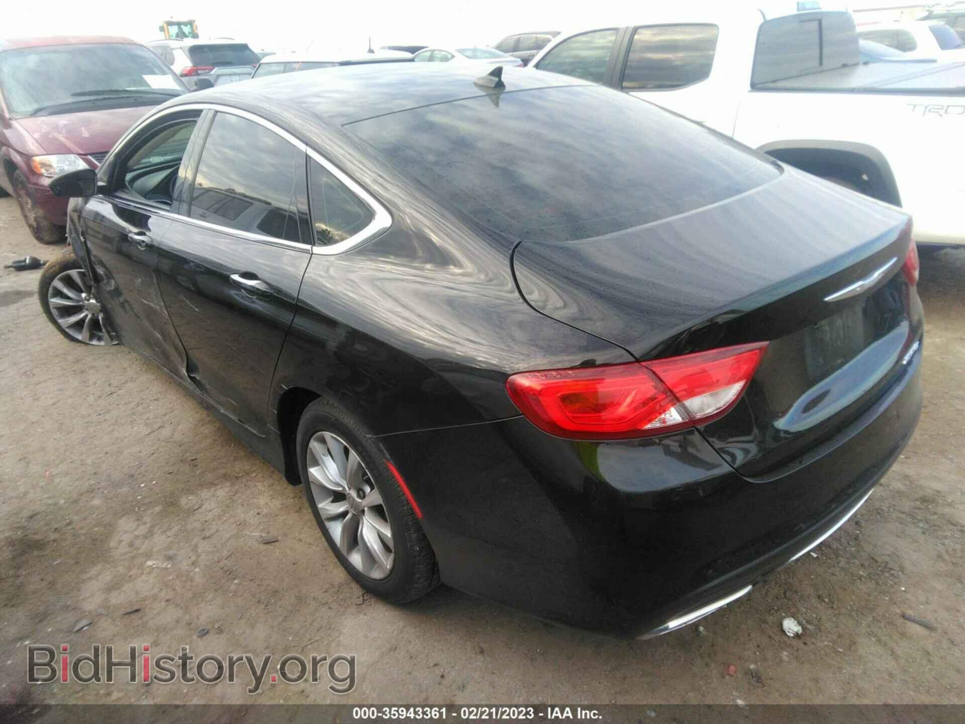 2015 CHRYSLER 200 - VIN: 1C3CCCCG2FN515225 - Photo 3