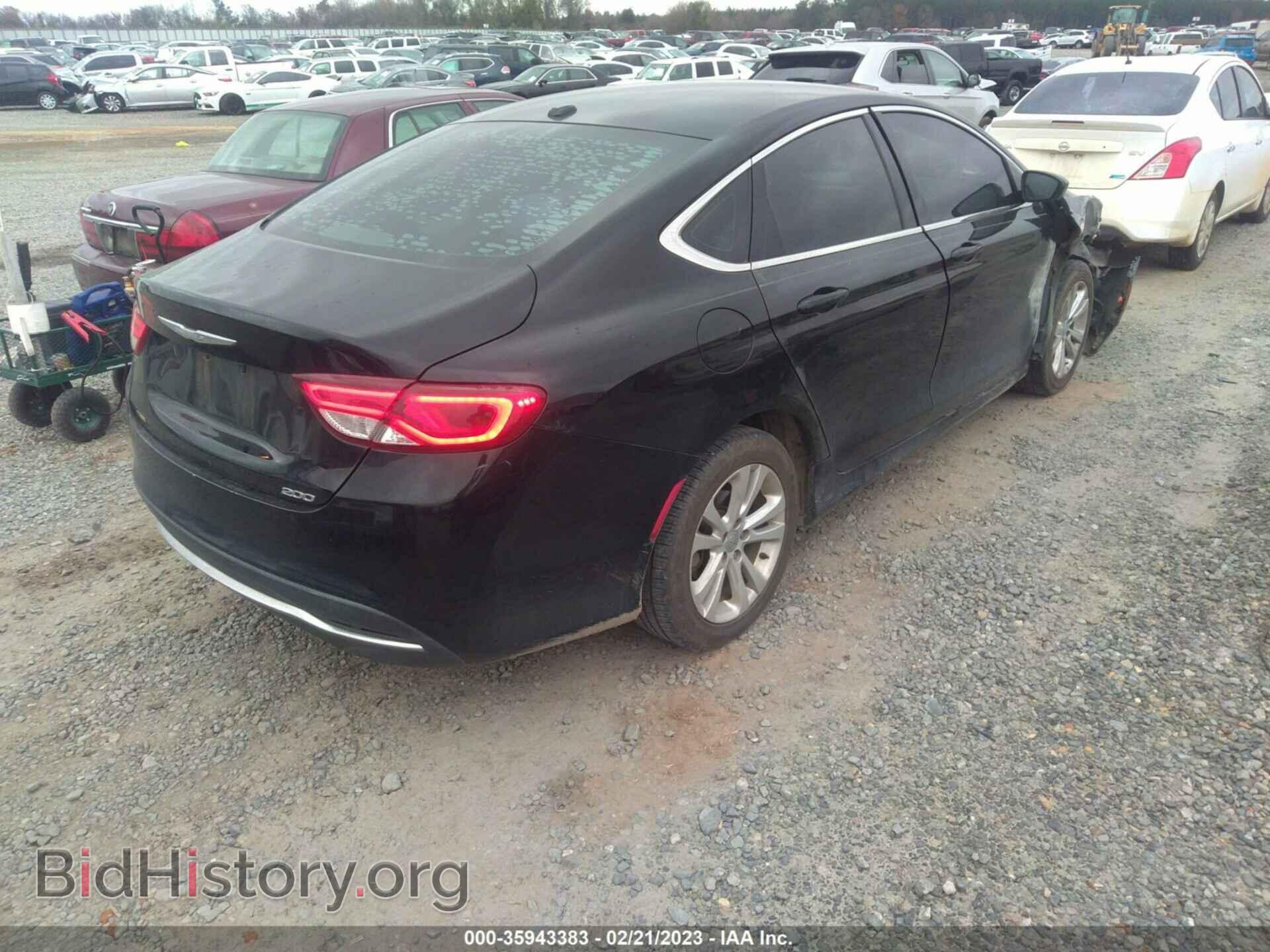 2015 CHRYSLER 200 - VIN: 1C3CCCAB6FN744577 - Фото 4