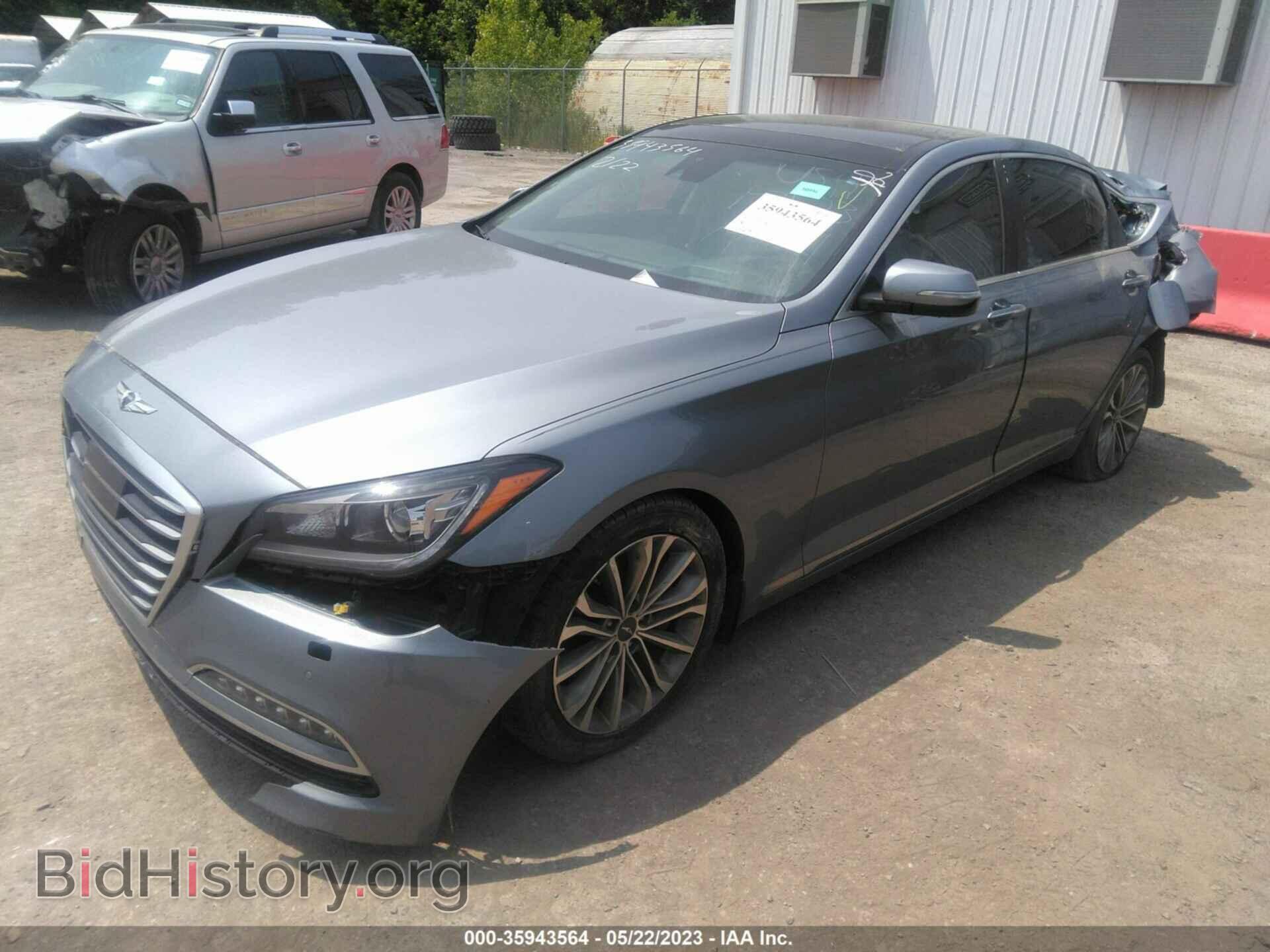 2017 GENESIS G80 - VIN: KMHGN4JE0HU191646 - Фото 2