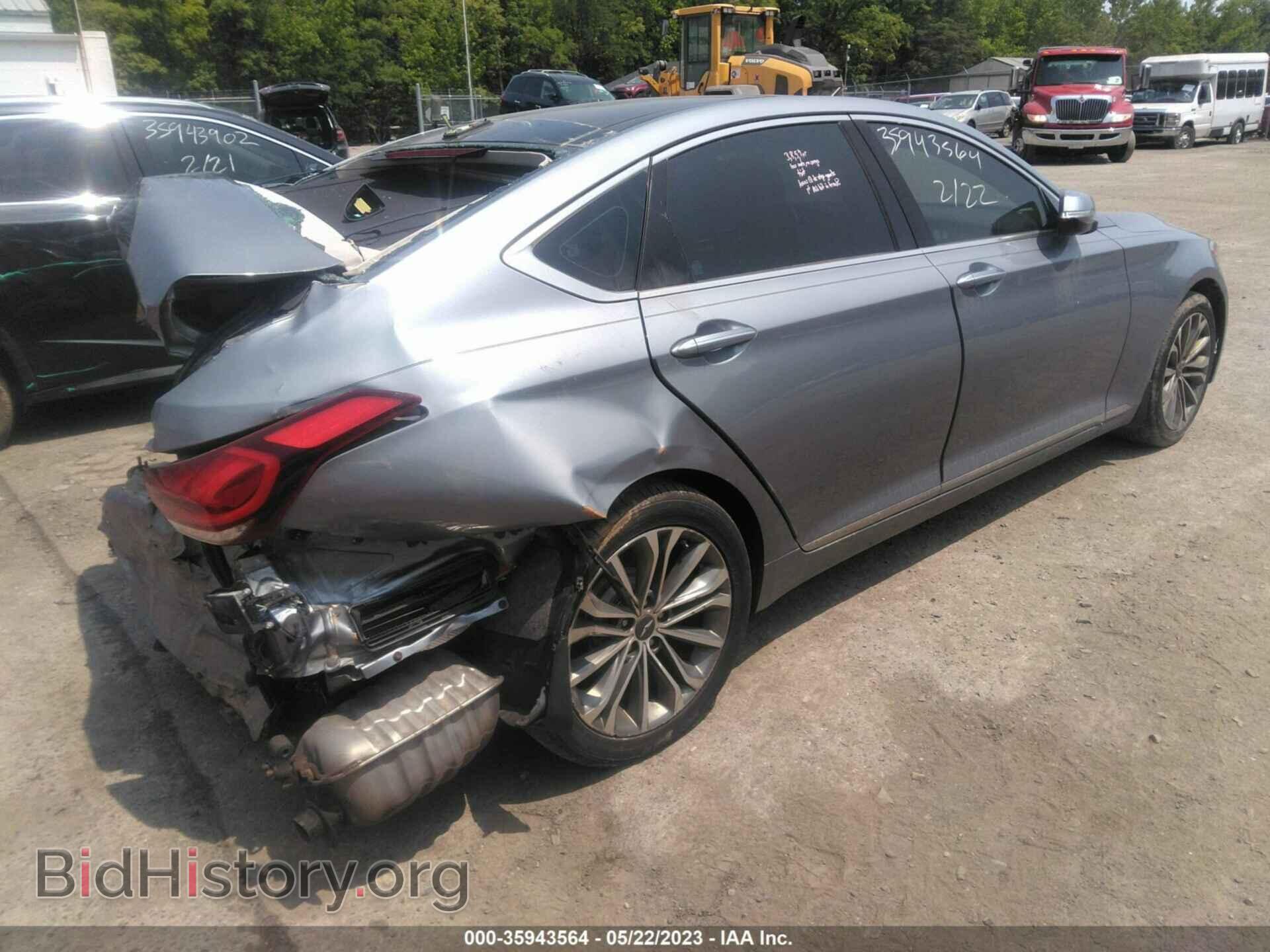 2017 GENESIS G80 - VIN: KMHGN4JE0HU191646 - Фото 4