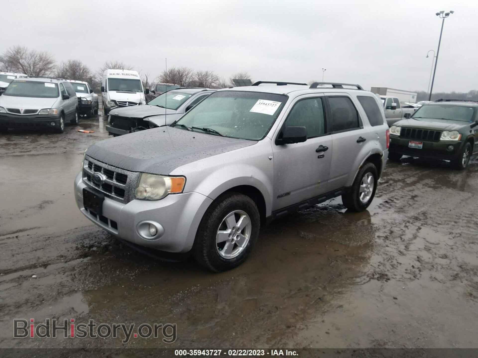 2008 FORD ESCAPE - VIN: 1FMCU03178KA08579 - Фото 2