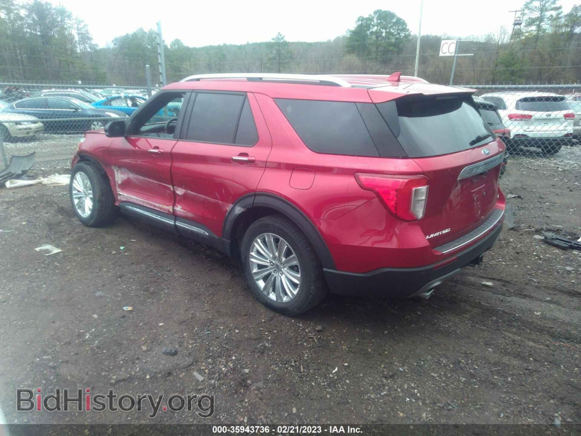 2020 FORD EXPLORER - VIN: 1FMSK8FHXLGA48076 - Фото 3
