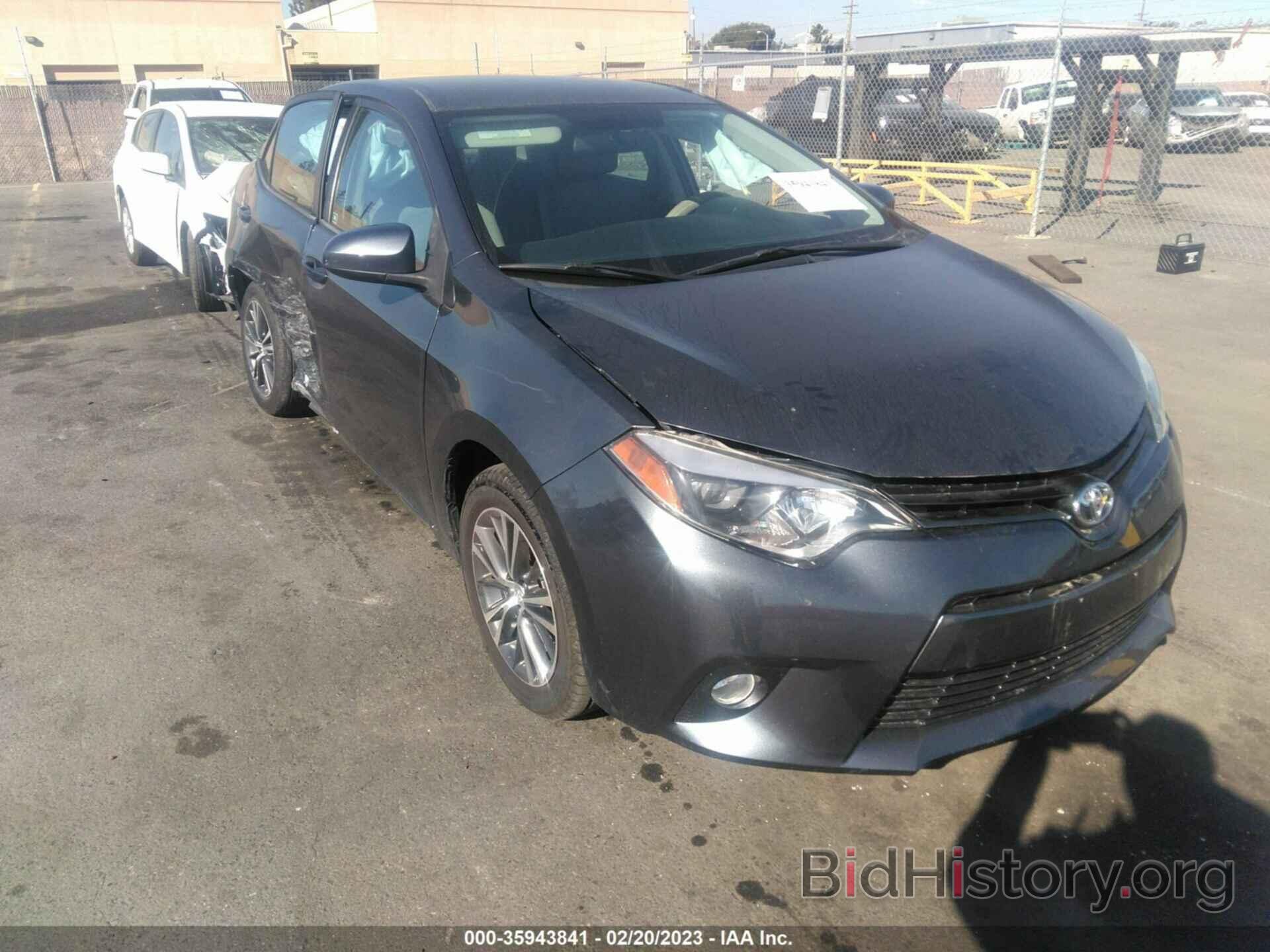 Photo 5YFBURHE3GP422863 - TOYOTA COROLLA 2016