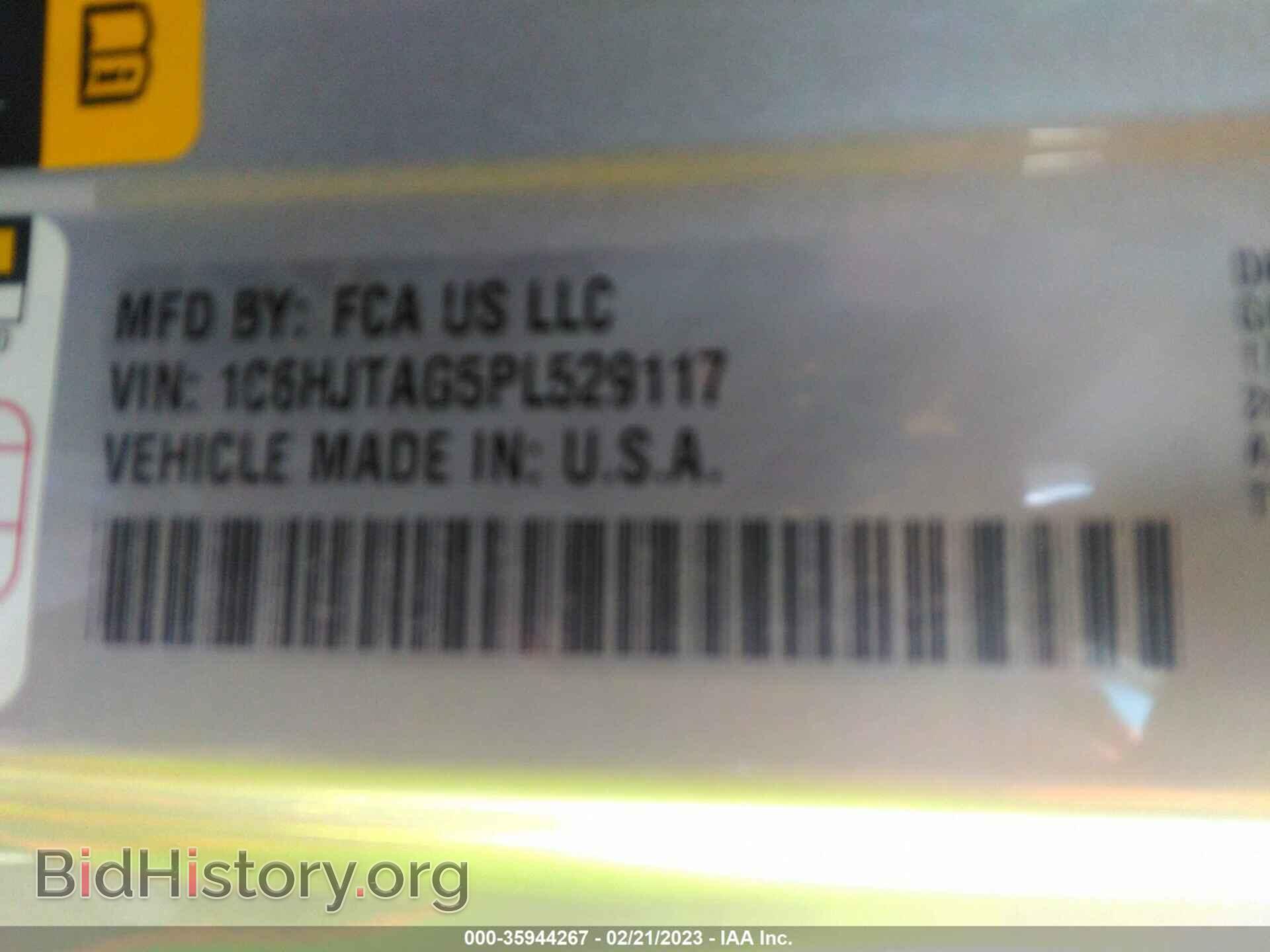 2023 JEEP GLADIATOR - VIN: 1C6HJTAG5PL529117 - Фото 9