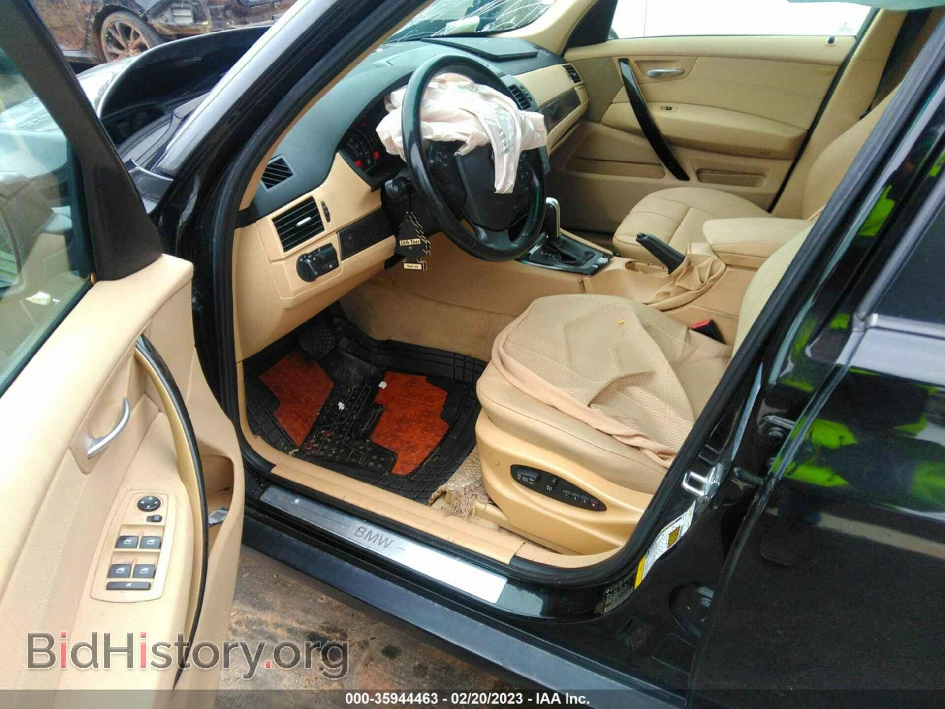 2007 BMW X3 - VIN: WBXPC93407WF17840 - Фото 5