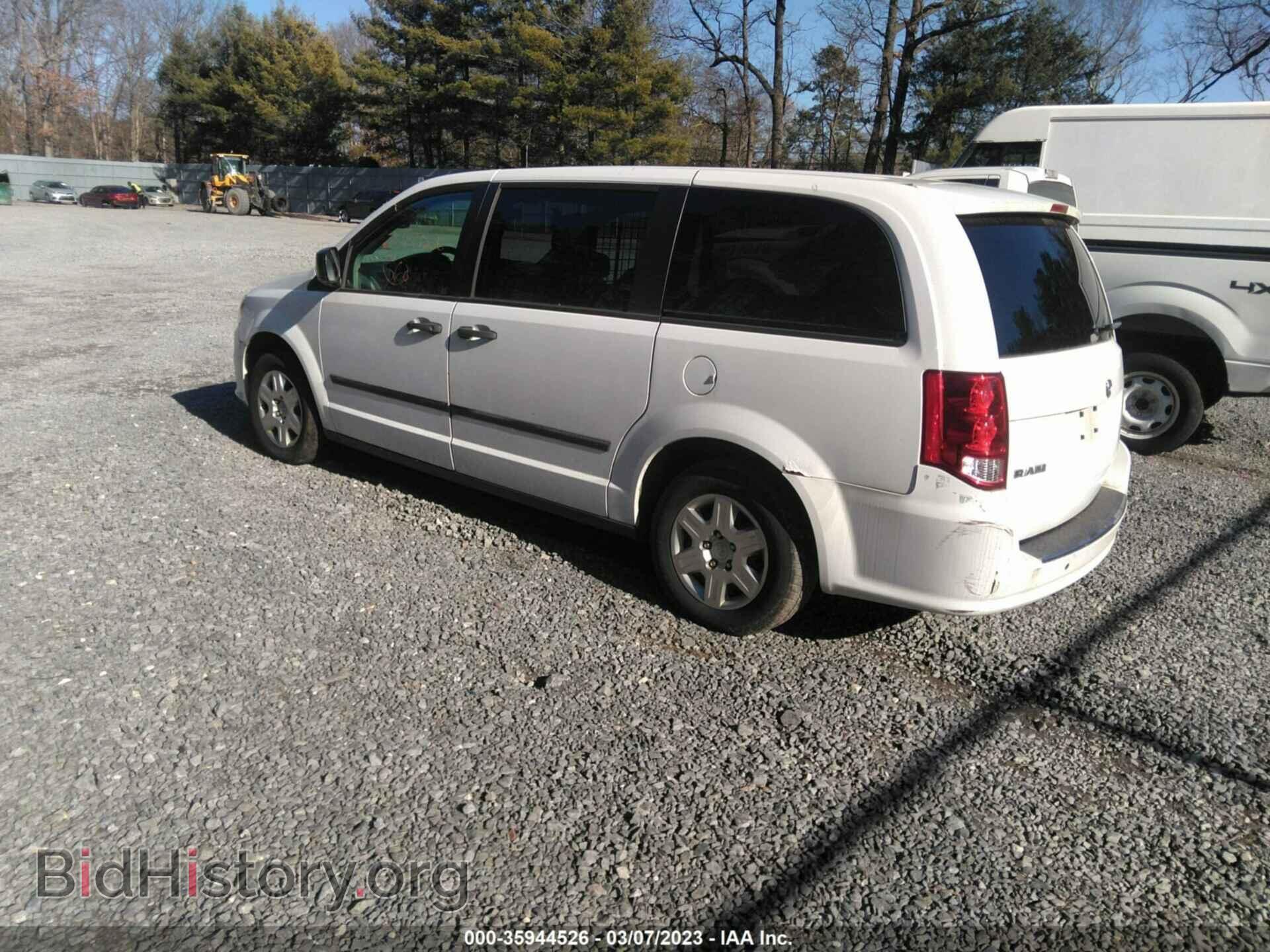 2013 RAM CARGO VAN - VIN: 2C4JRGAGXDR814005 - Фото 3