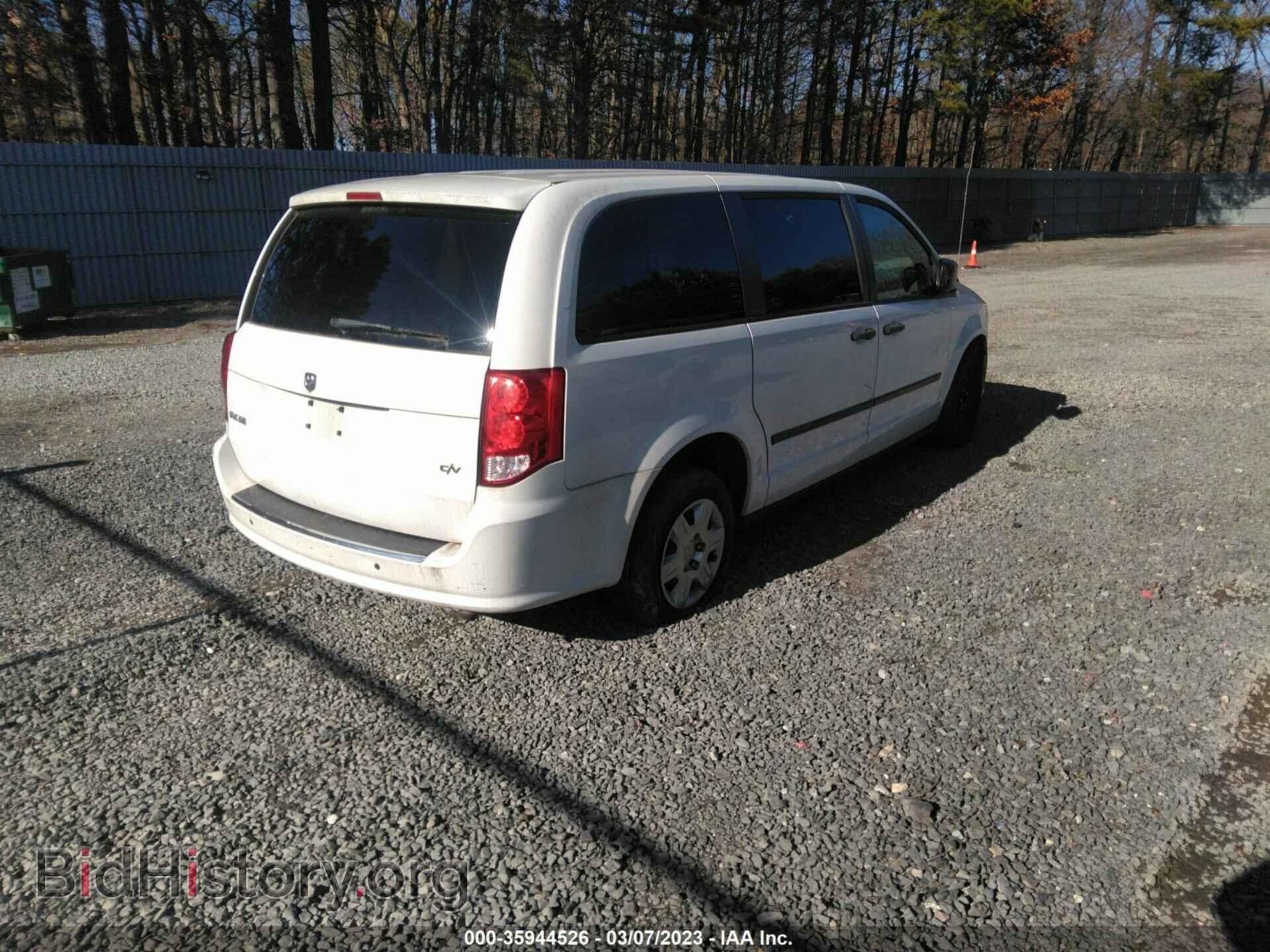 2013 RAM CARGO VAN - VIN: 2C4JRGAGXDR814005 - Фото 4