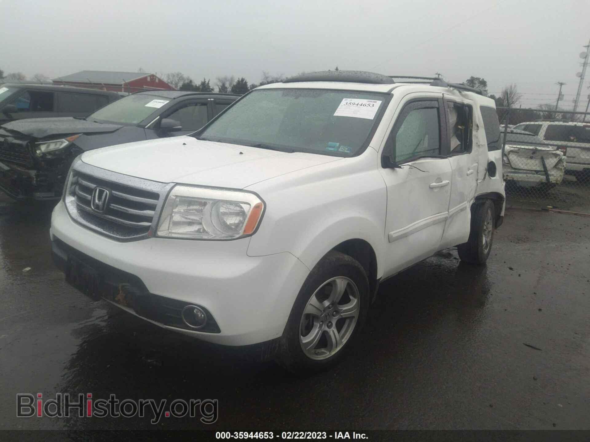 2014 HONDA PILOT - VIN: 5FNYF4H50EB019150 - Фото 2