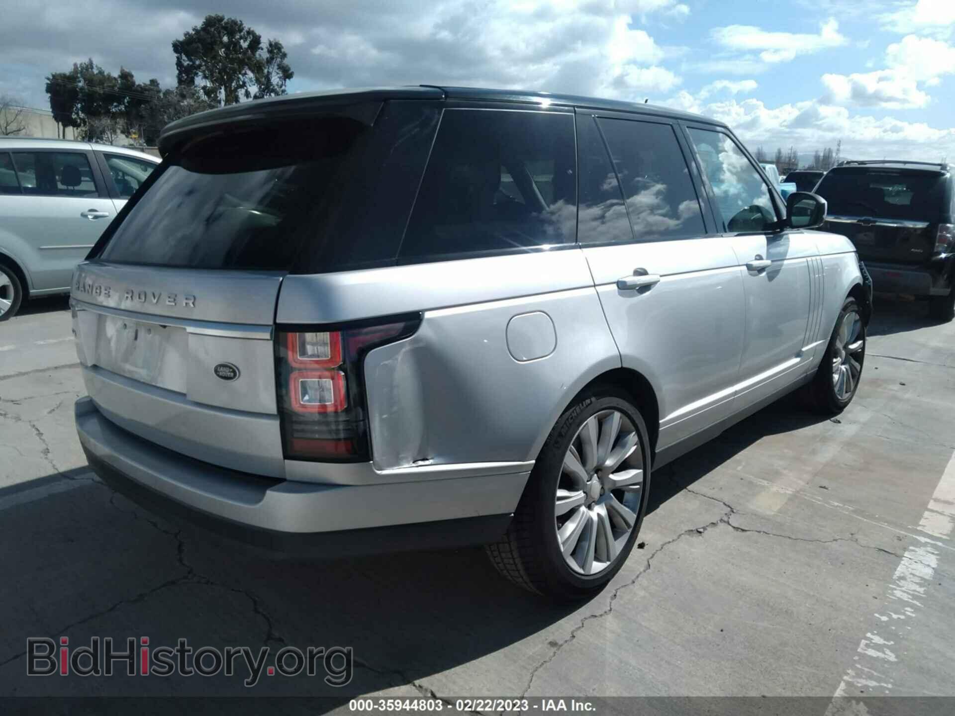 2014 LAND ROVER RANGE ROVER - VIN: SALGS2EF9EA140592 - Фото 4