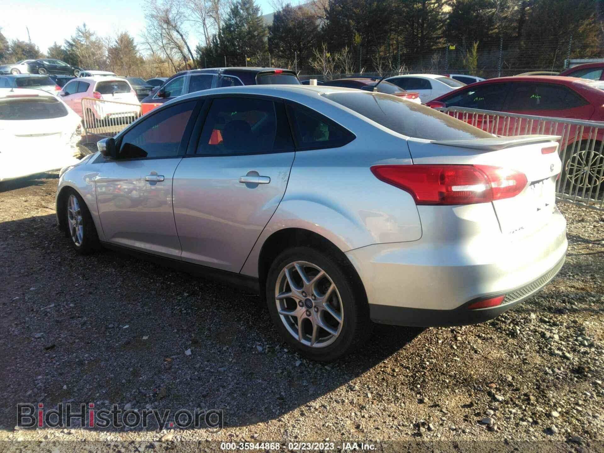 2015 FORD FOCUS - VIN: 1FADP3F2XFL230245 - Фото 3