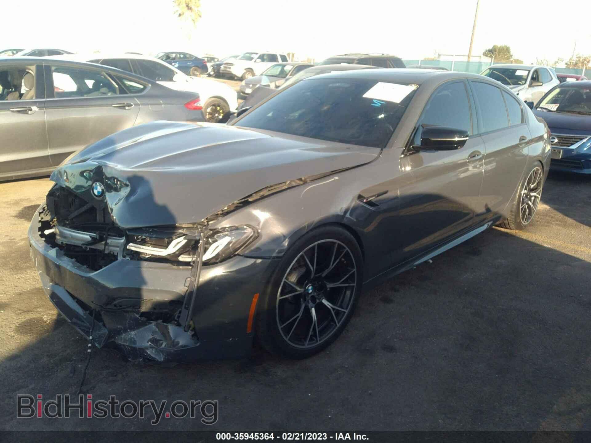 2021 BMW M5 - VIN: WBS83CH04MCH27013 - Фото 2