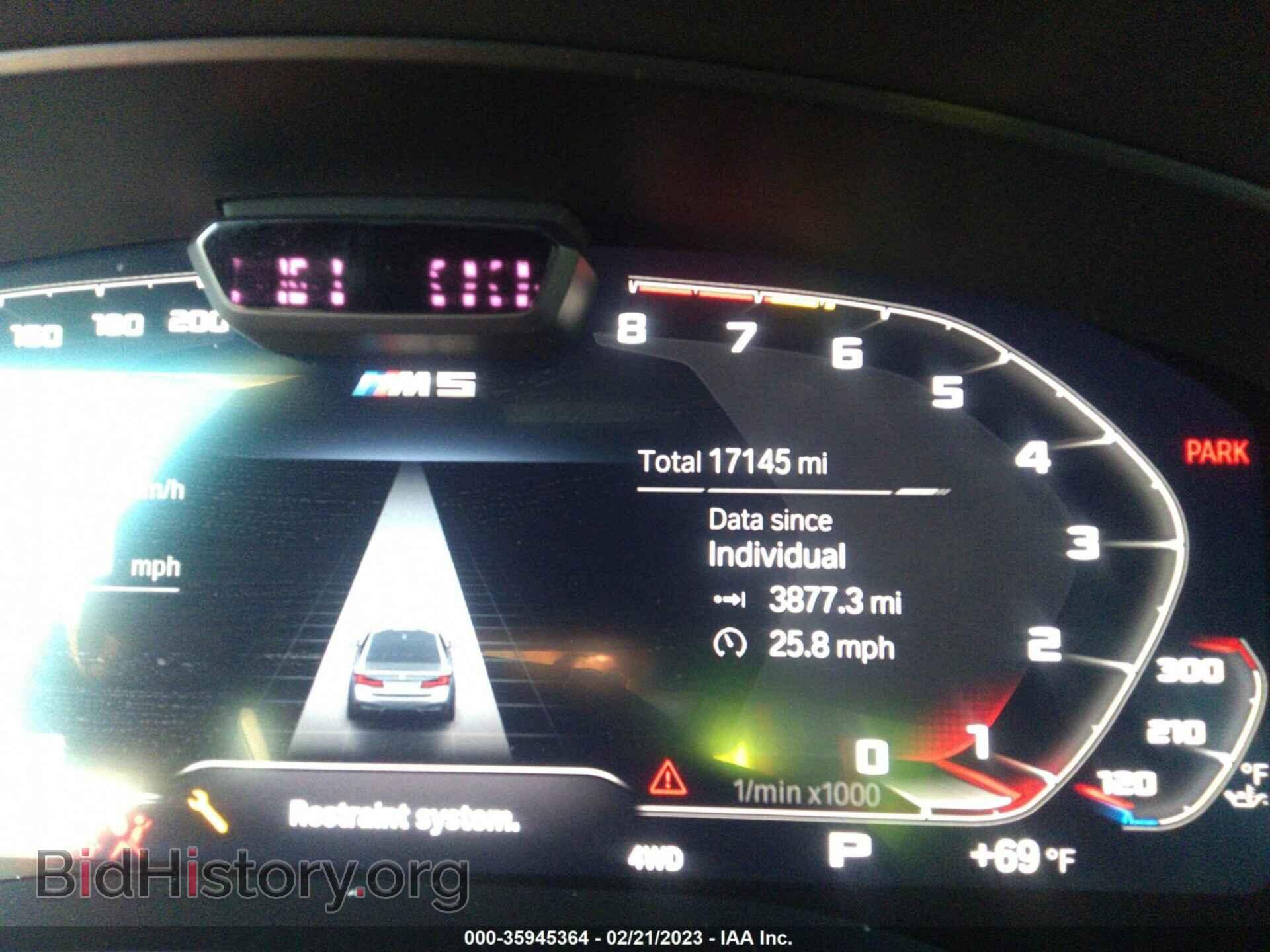 2021 BMW M5 - VIN: WBS83CH04MCH27013 - Фото 7
