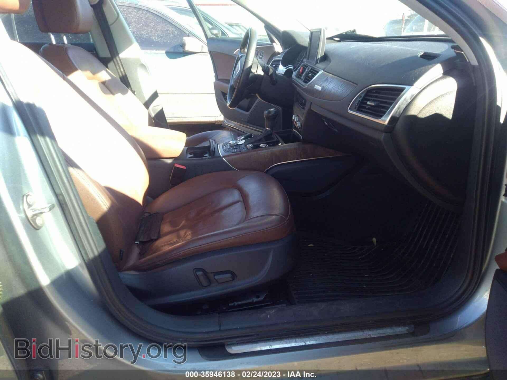 2013 AUDI A6 - VIN: WAUGFAFC3DN012458 - Фото 5