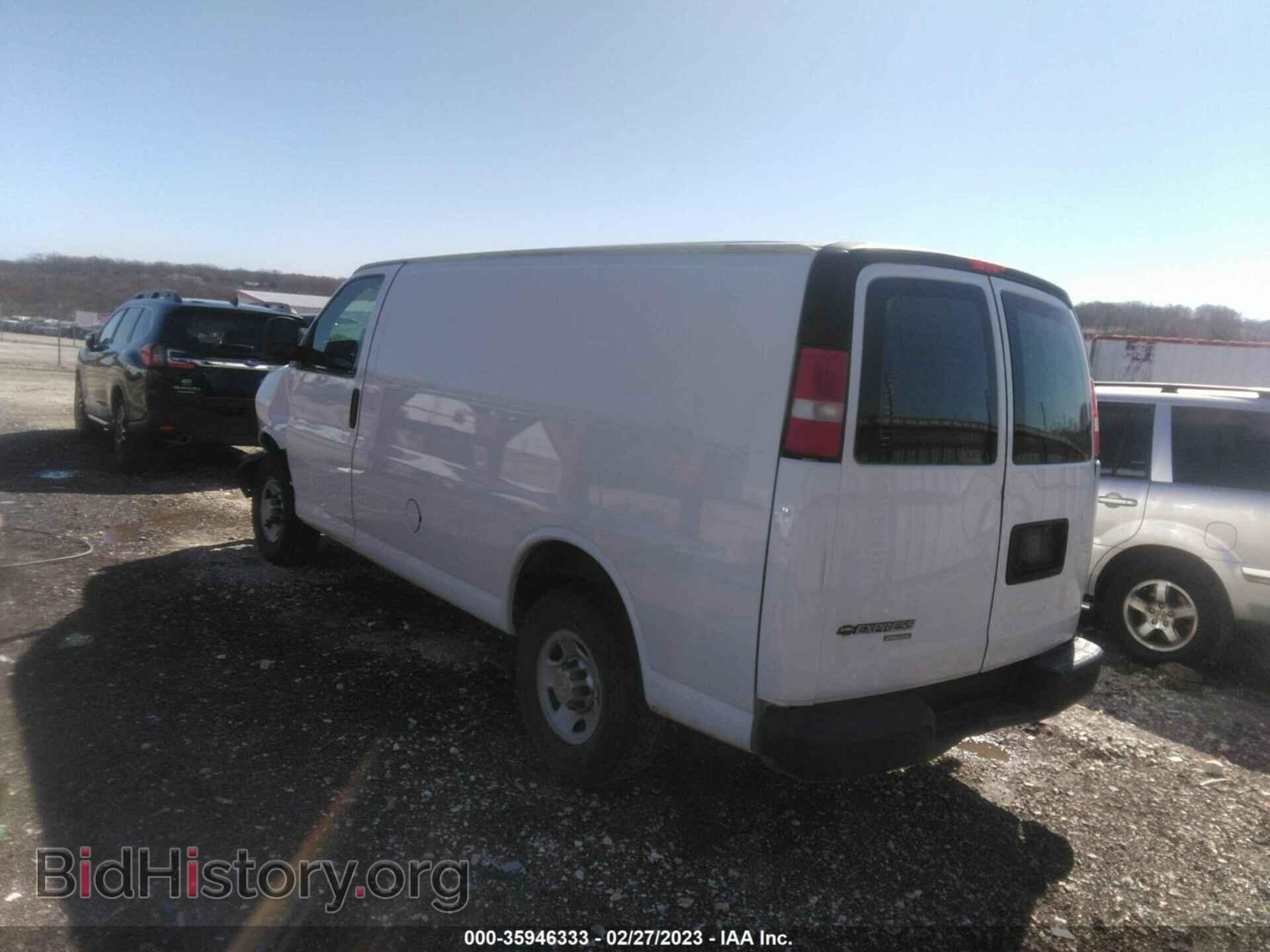 2013 CHEVROLET EXPRESS CARGO VAN - VIN: 1GCWGFBA2D1113219 - Фото 3